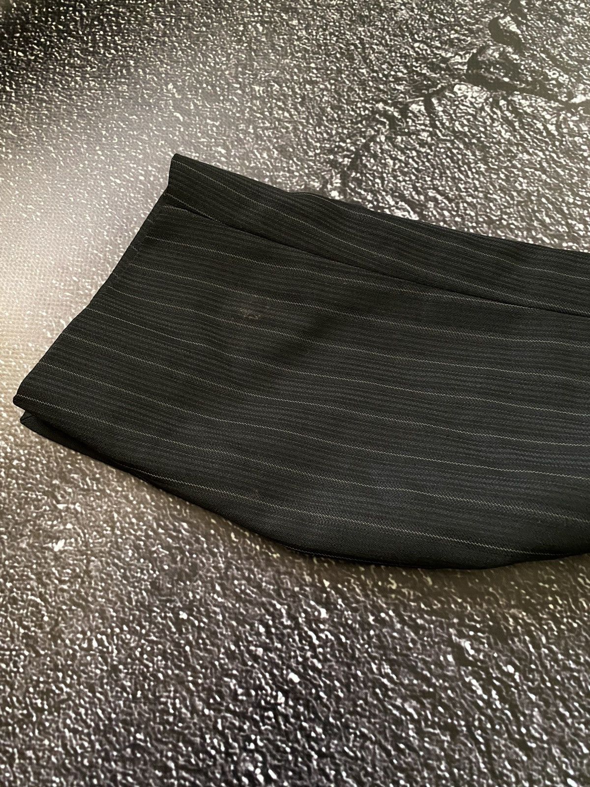Dolce & Gabbana Dolce & Gabbana Striped Black Wool Blazer Size 48R - 11 Thumbnail