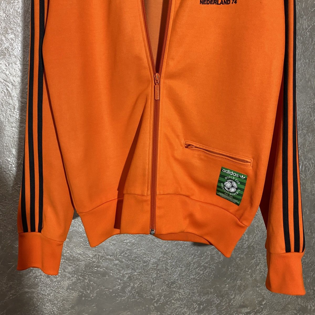 Adidas × Vintage Adidas Netherlands 74 vintage track top