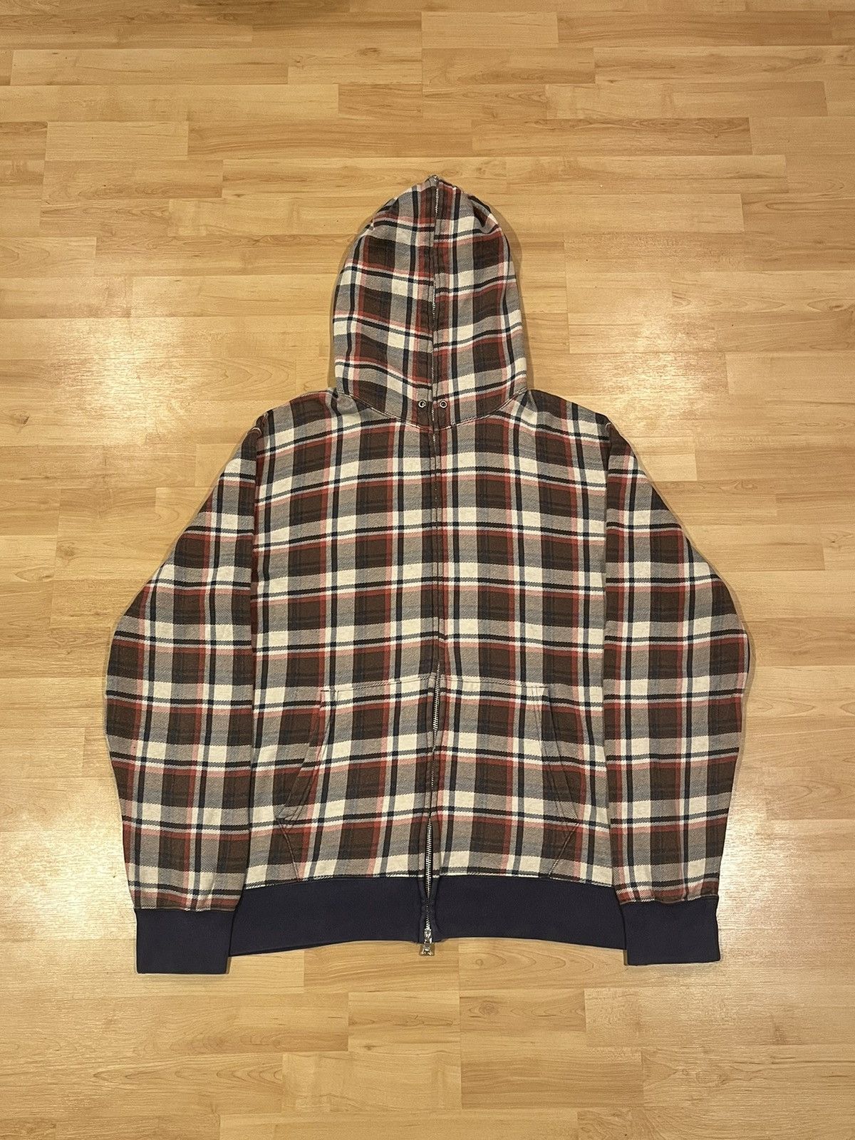 Bape burberry hoodie sale