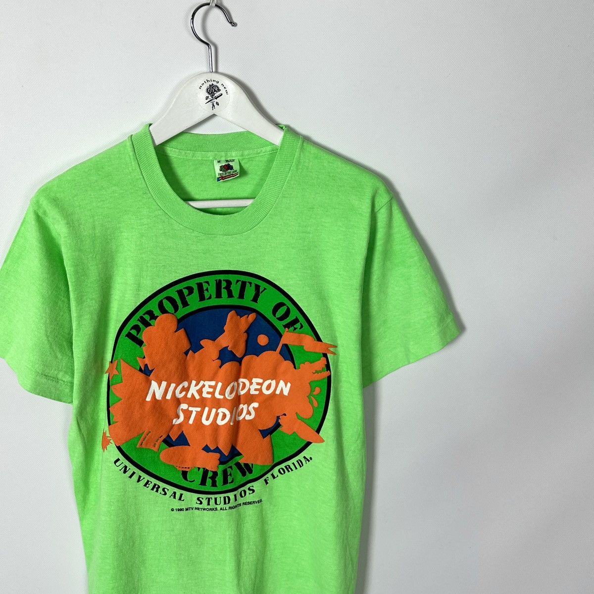 Nickelodeon Vintage 90s Nickelodeon Universal Studios MTv Florida tee 90 Size US M / EU 48-50 / 2 - 2 Thumbnail