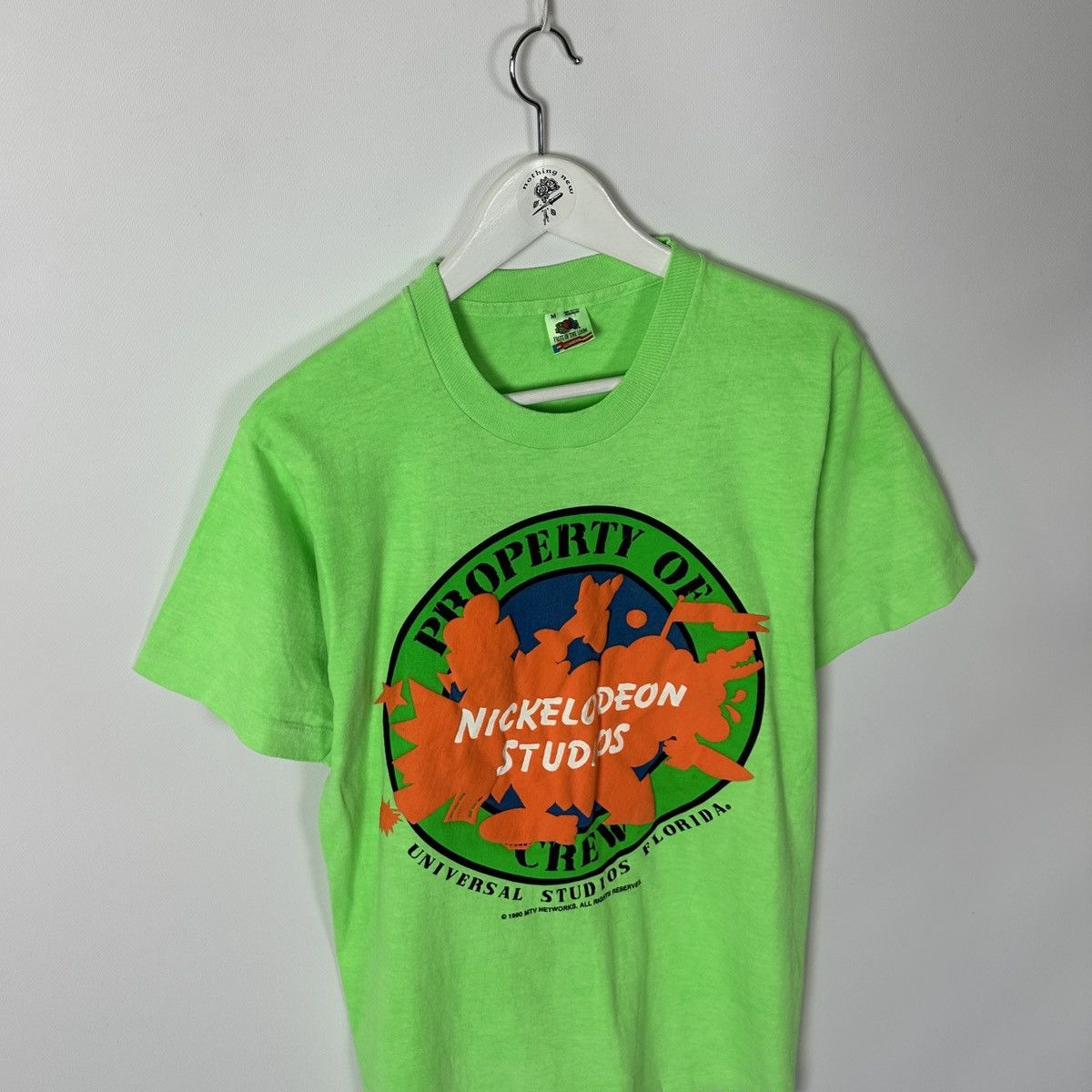 Nickelodeon Vintage 90s Nickelodeon Universal Studios MTv Florida tee 90 Size US M / EU 48-50 / 2 - 3 Thumbnail