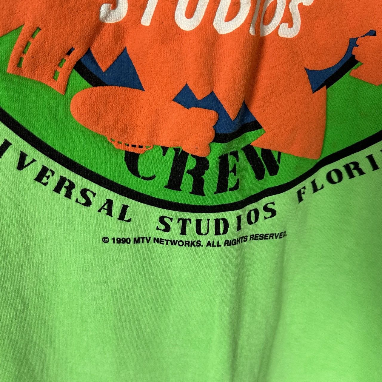Nickelodeon Vintage 90s Nickelodeon Universal Studios MTv Florida tee 90 Size US M / EU 48-50 / 2 - 5 Thumbnail