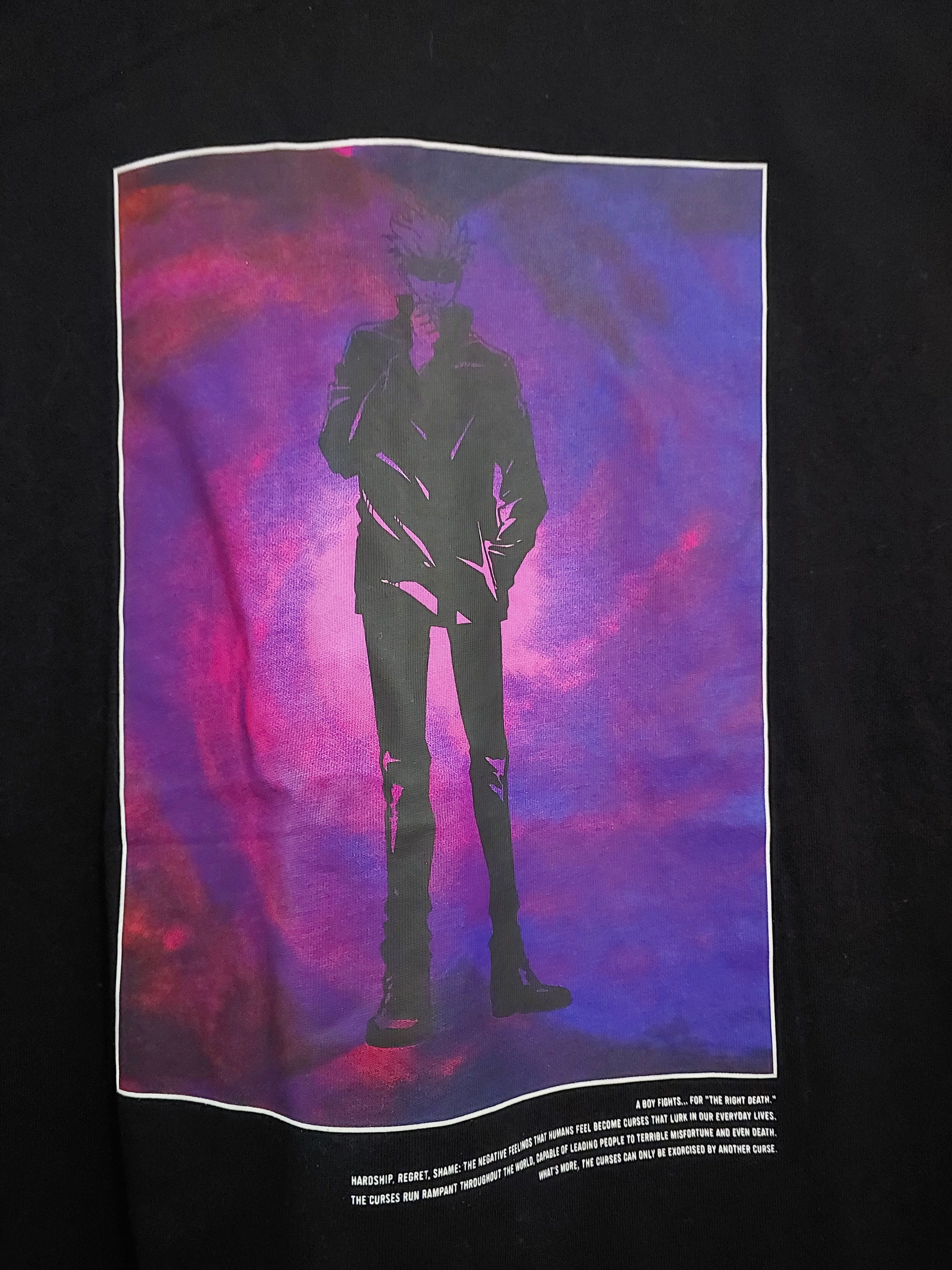 Anime JUJUTSU KAISEN ANIME SATORU GOJO T SHIRT Size US XL / EU 56 / 4 - 2 Thumbnail
