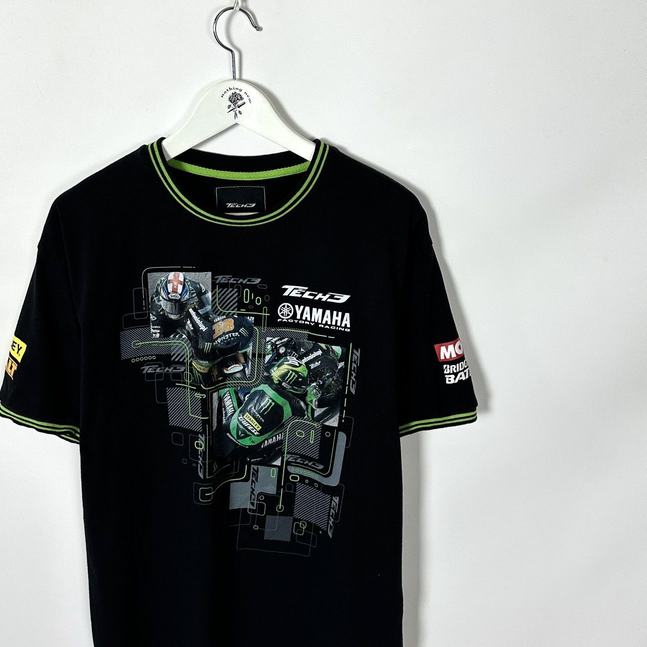 Yamaha Vintage 00s Yamaha Tech3 Motorcycle Racing Nascar tee y2k og Size US XL / EU 56 / 4 - 3 Thumbnail