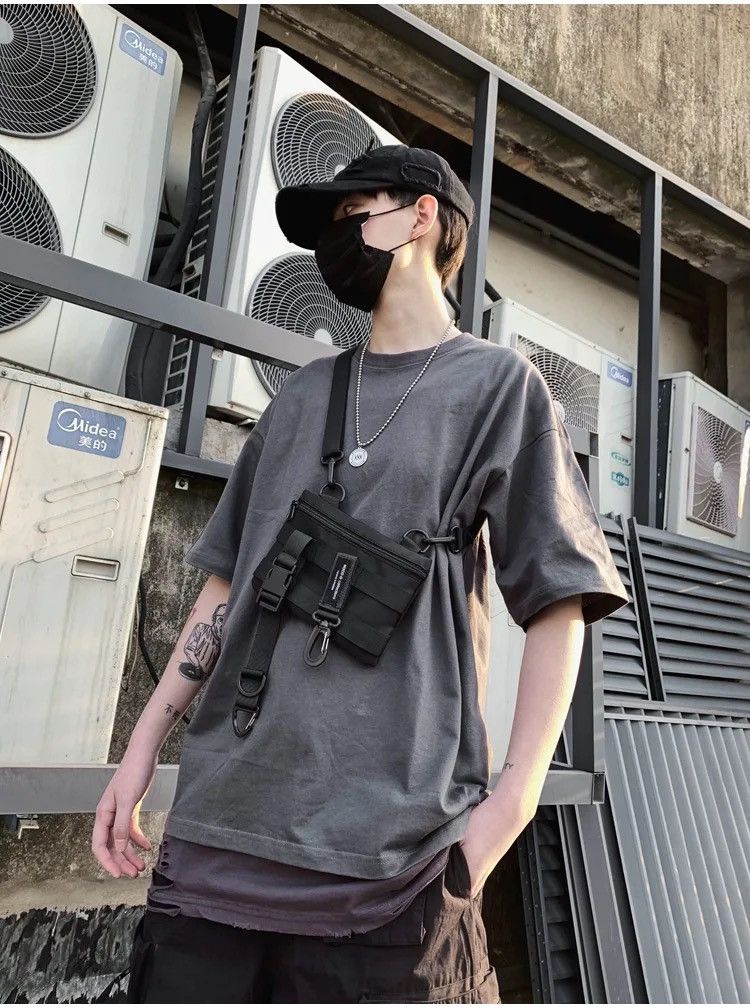 Japanese Brand Military utility messenger bag belt bag fanny pack Size ONE SIZE - 4 Thumbnail