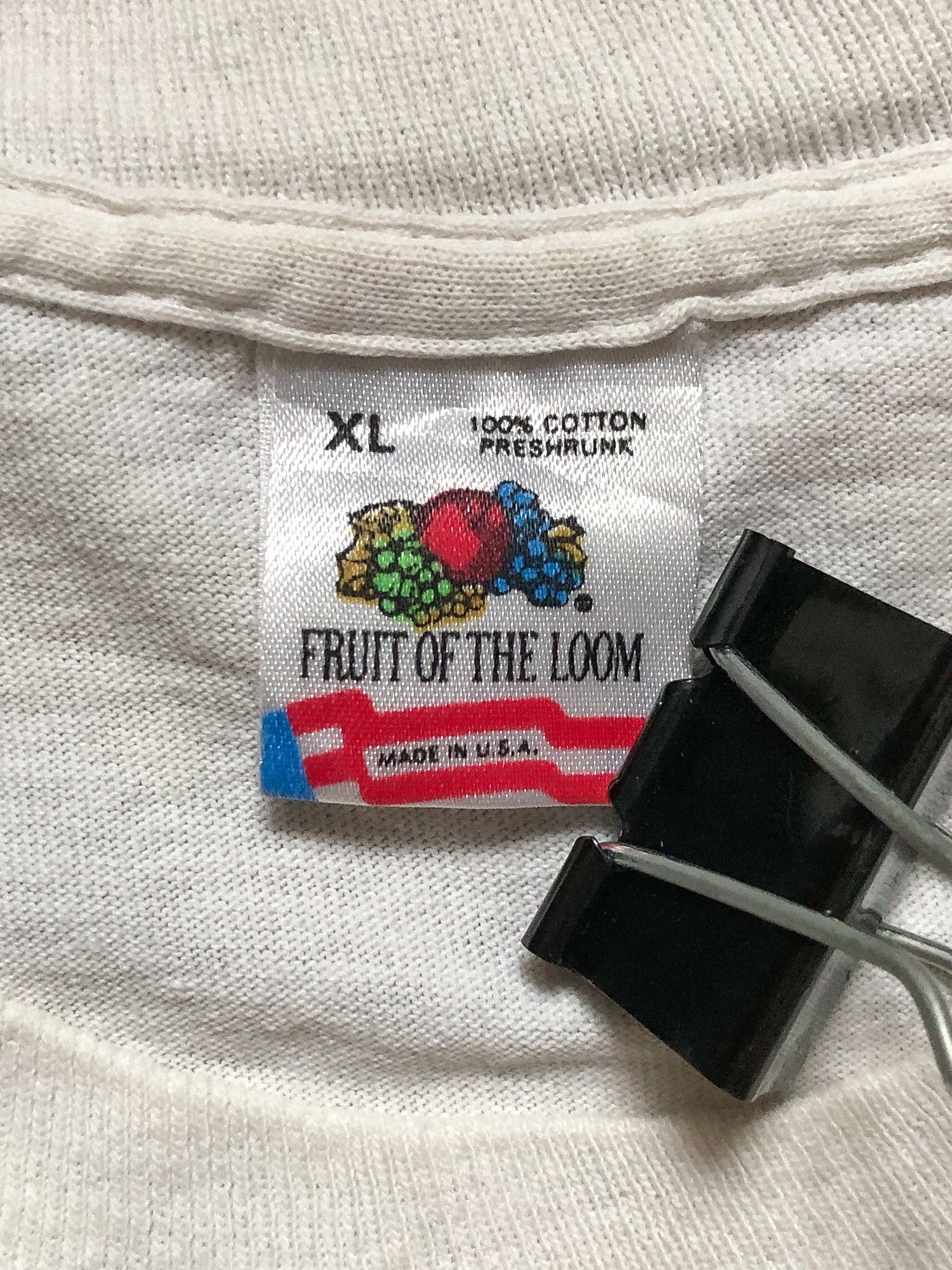 Fruit Of The Loom × Vintage 1998 Single Stitch Boxy 'Miss Saigon' T-Shirt Size US XL / EU 56 / 4 - 5 Thumbnail