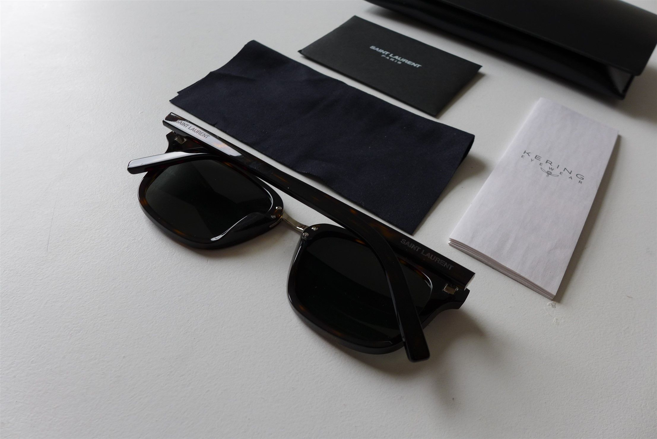 Saint Laurent Paris Saint Laurent SL341 Sunglasses - Tortoiseshell Size ONE SIZE - 6 Thumbnail