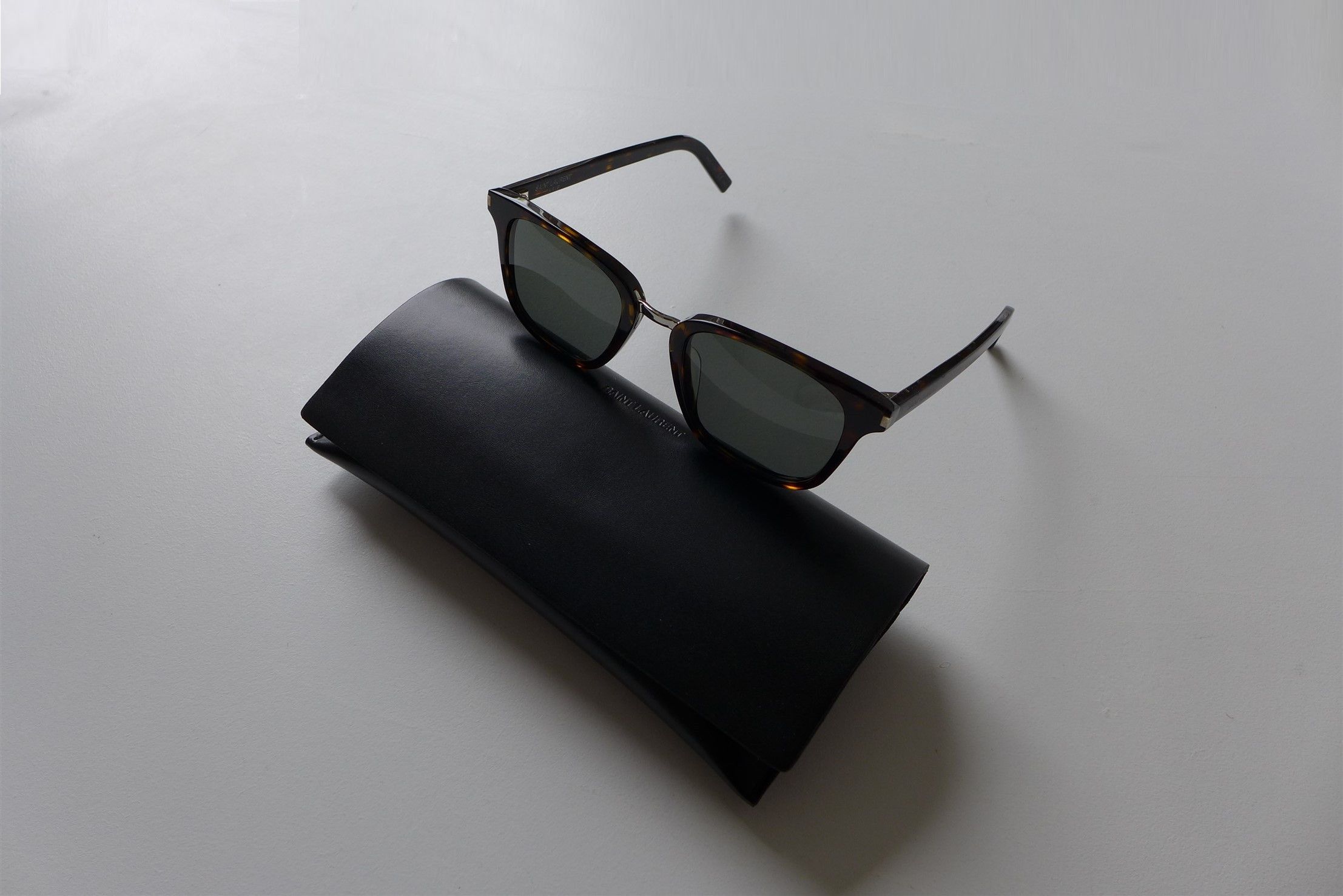 Saint Laurent Paris Saint Laurent SL341 Sunglasses - Tortoiseshell Size ONE SIZE - 4 Thumbnail