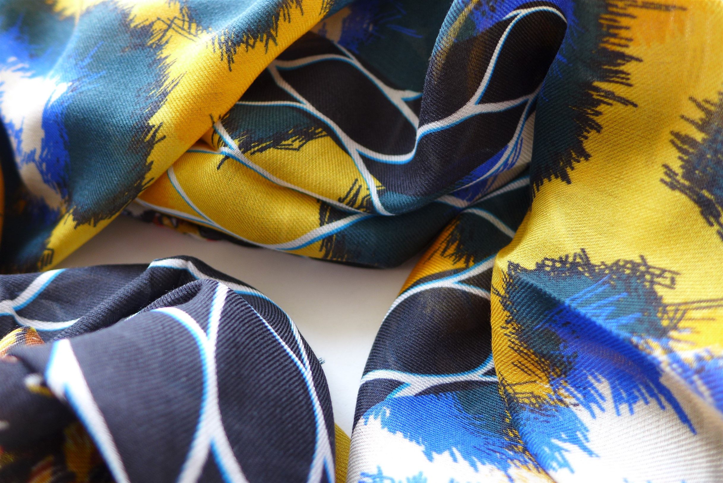 Kenzo Kenzo Multi Logo Modal Scarf Size ONE SIZE - 11 Thumbnail