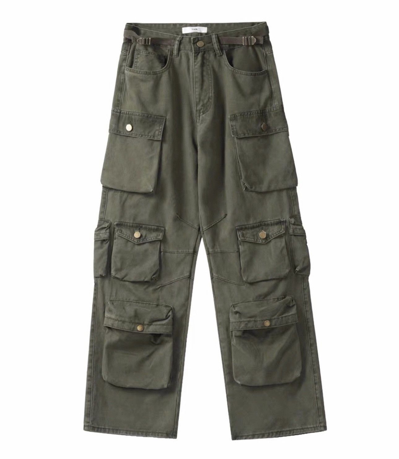 Japanese Brand × Vintage Utility grunge multi pocket cargo pants Size US 32 / EU 48 - 3 Thumbnail