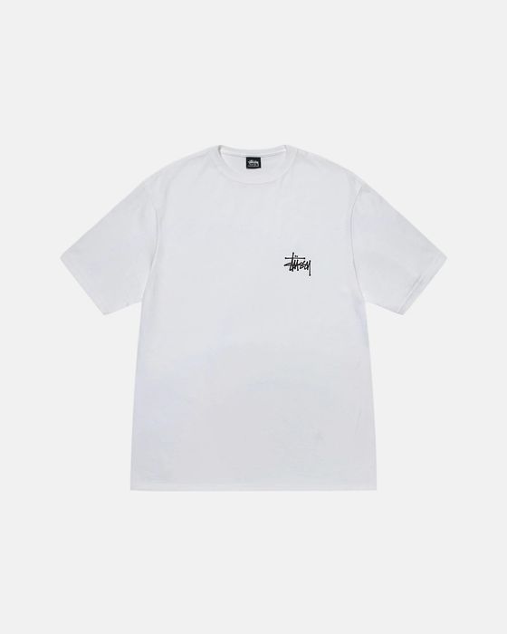 Stussy **NEW RARE** STUSSY MELTED DICE ICE WHITE LOGO TEE T-SHIRT L ...