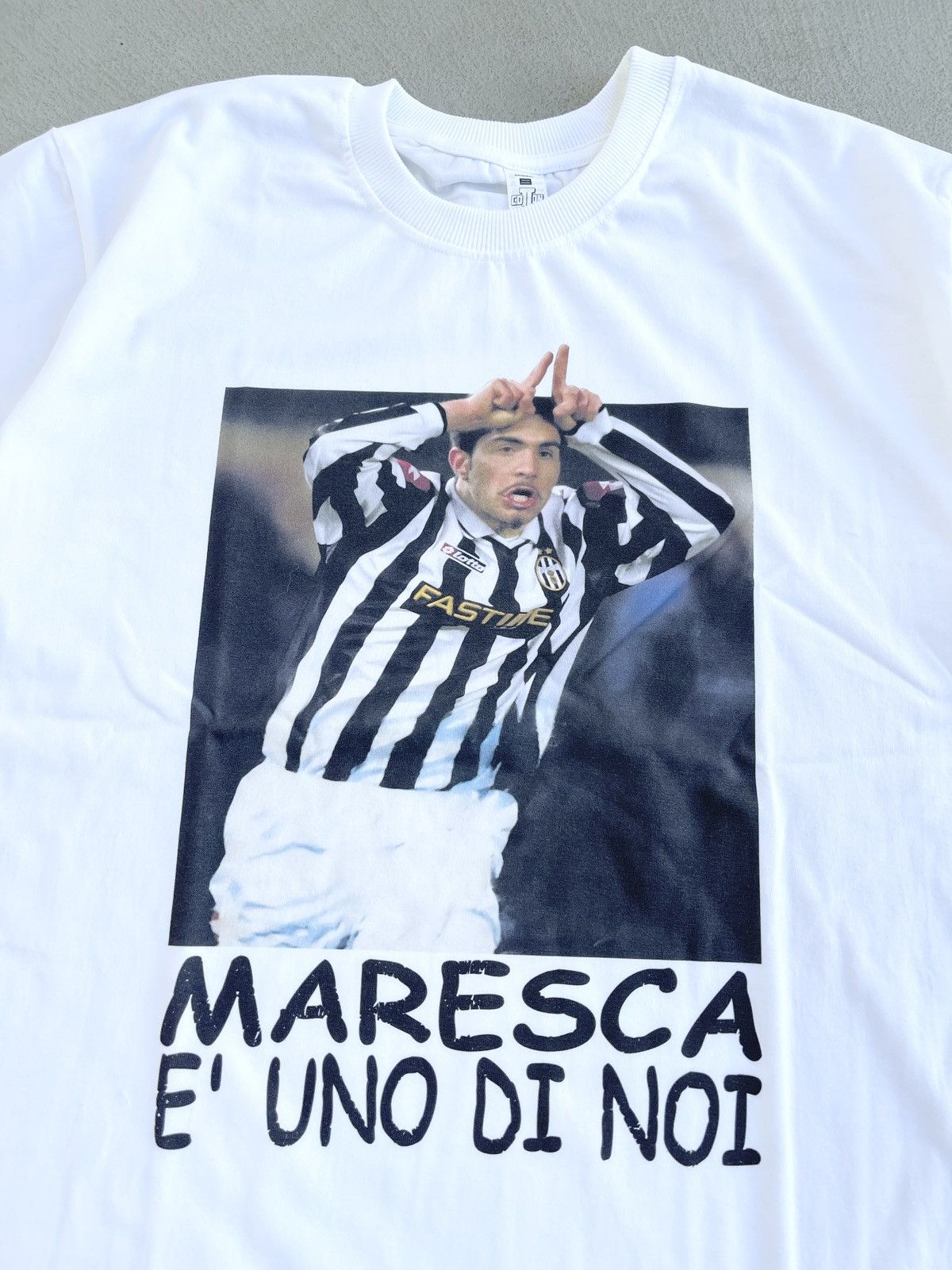 Vintage STEAL! Juventus Maresca Goal Memorial Tee Size US L / EU 52-54 / 3 - 2 Thumbnail