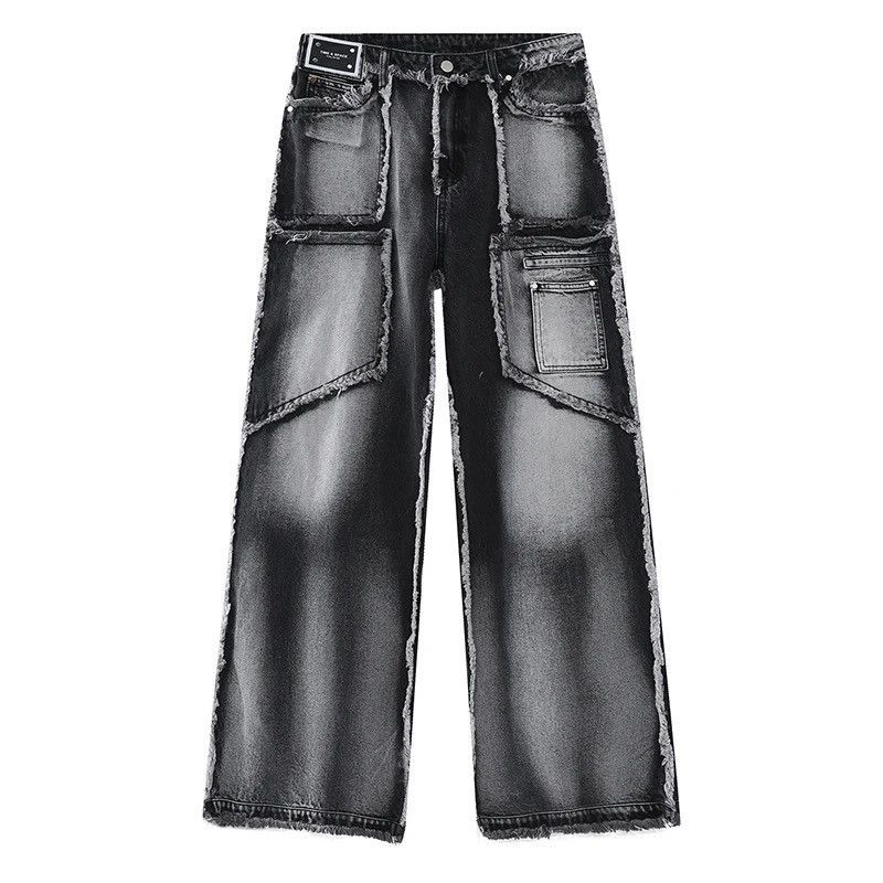 Japanese Brand × Vintage Retro grunge punk distressed frayed jeans pants Size US 30 / EU 46 - 6 Thumbnail