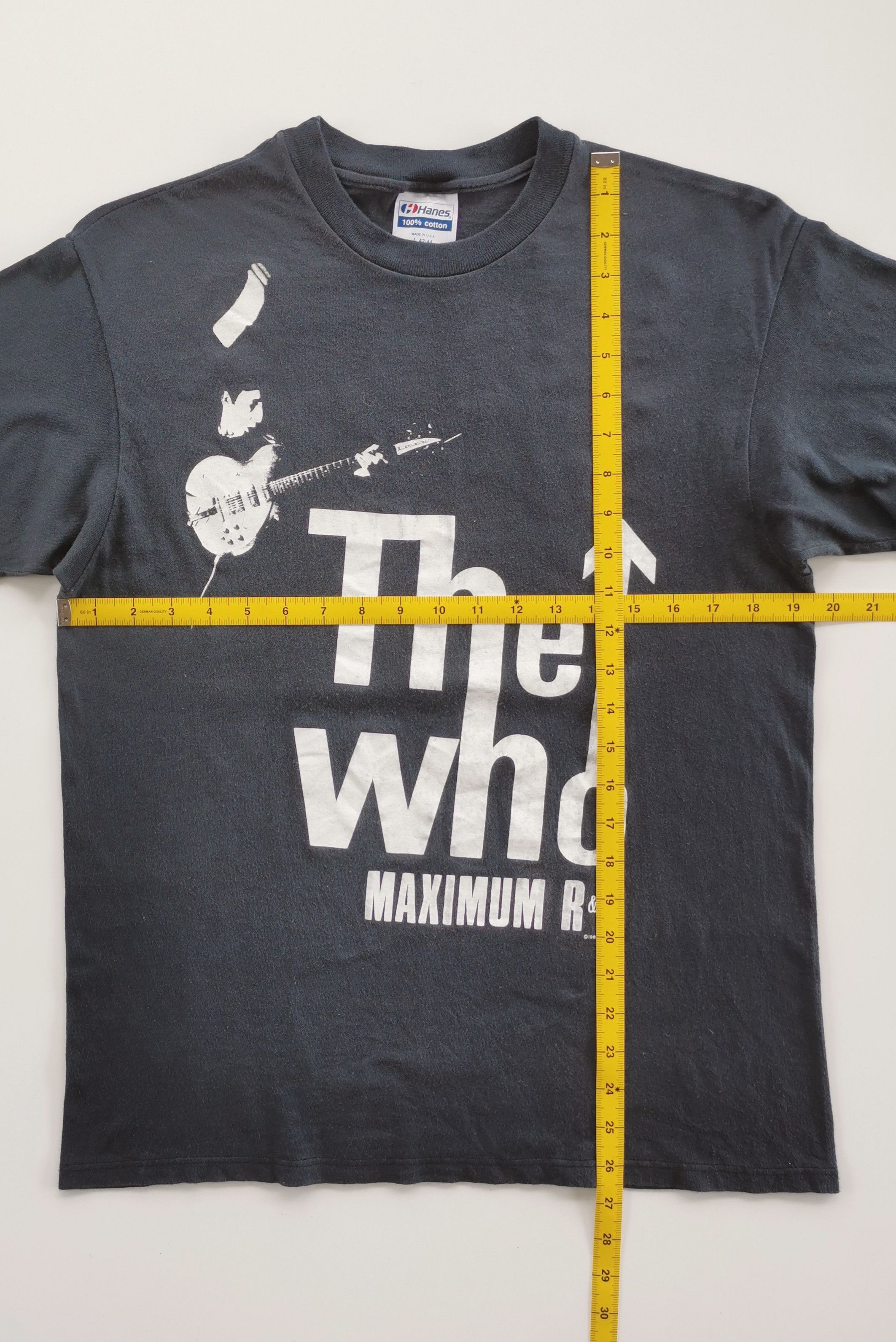 1989 Vintage The Who The Kids Are Alright Tour Tshirt