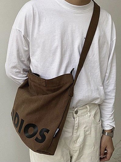 Japanese Brand Fashion retro shoulder messenger bag tote vintage Size ONE SIZE - 3 Thumbnail