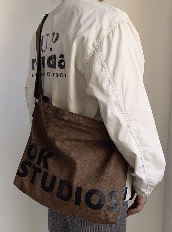 Japanese Brand Fashion retro shoulder messenger bag tote vintage Size ONE SIZE - 2 Thumbnail