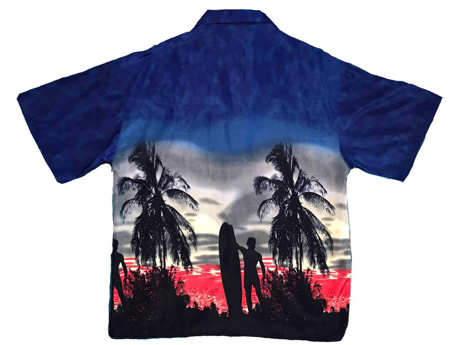 Vintage Vintage Hundred Continent Hawaiian Shirt Collar Y2K Size US XL / EU 56 / 4 - 5 Thumbnail