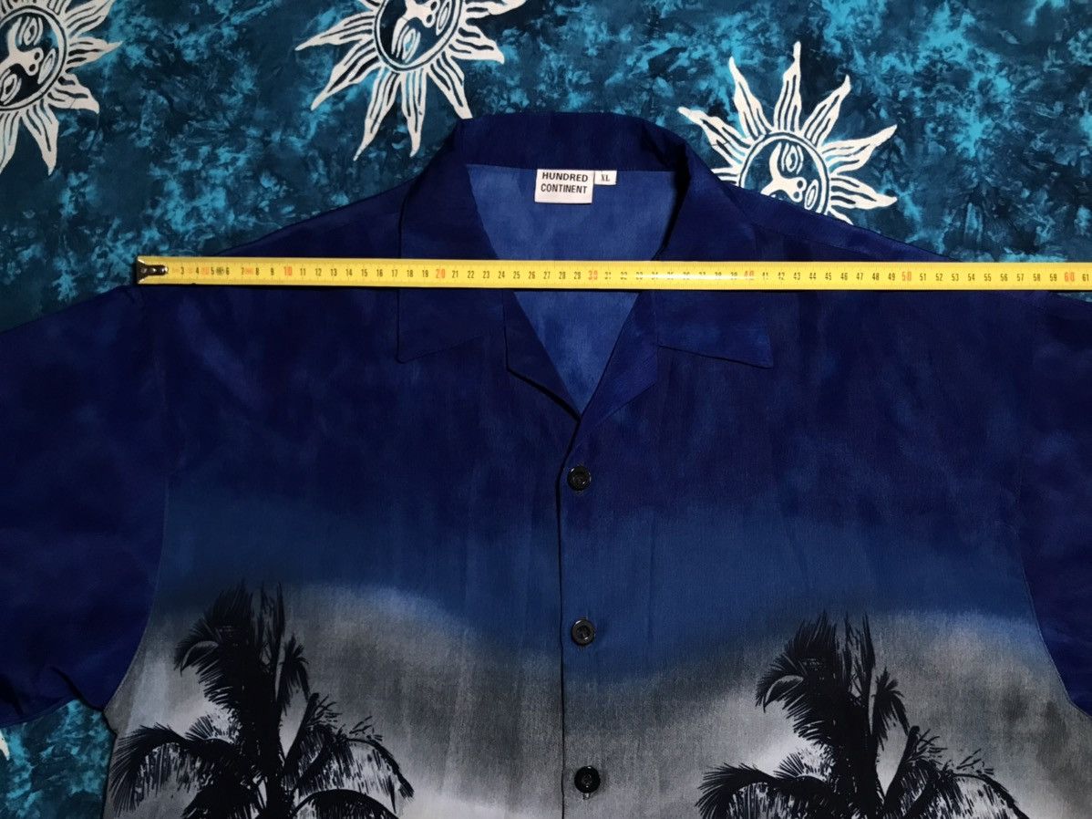 Vintage Vintage Hundred Continent Hawaiian Shirt Collar Y2K Size US XL / EU 56 / 4 - 12 Thumbnail