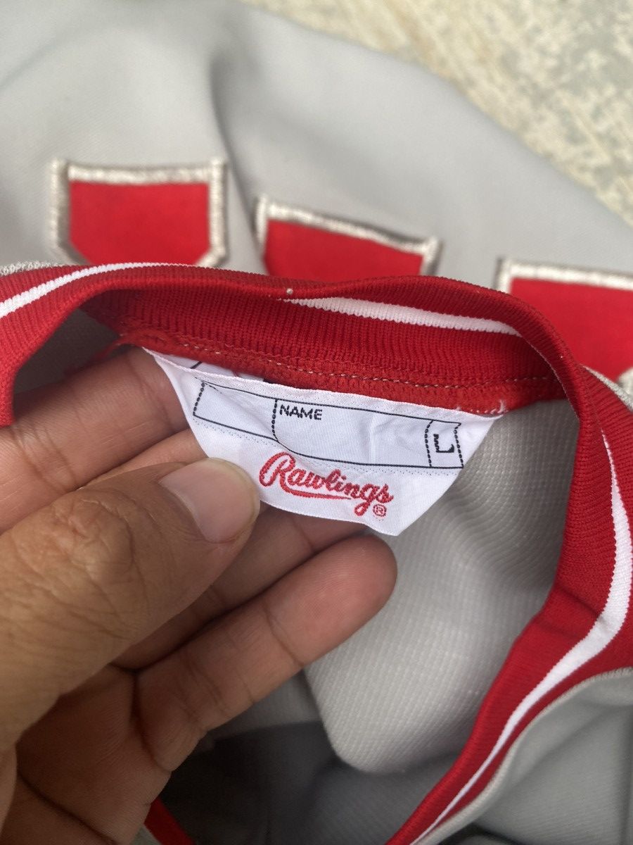 Japanese Brand Vintage STAR 117 Rawlings Jerseys Size US L / EU 52-54 / 3 - 9 Thumbnail