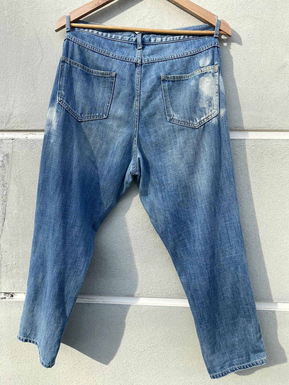 Designer 🔥 Steals 🔥 Distressed Sashiko Niko and … Jeans Size US 33 - 8 Thumbnail