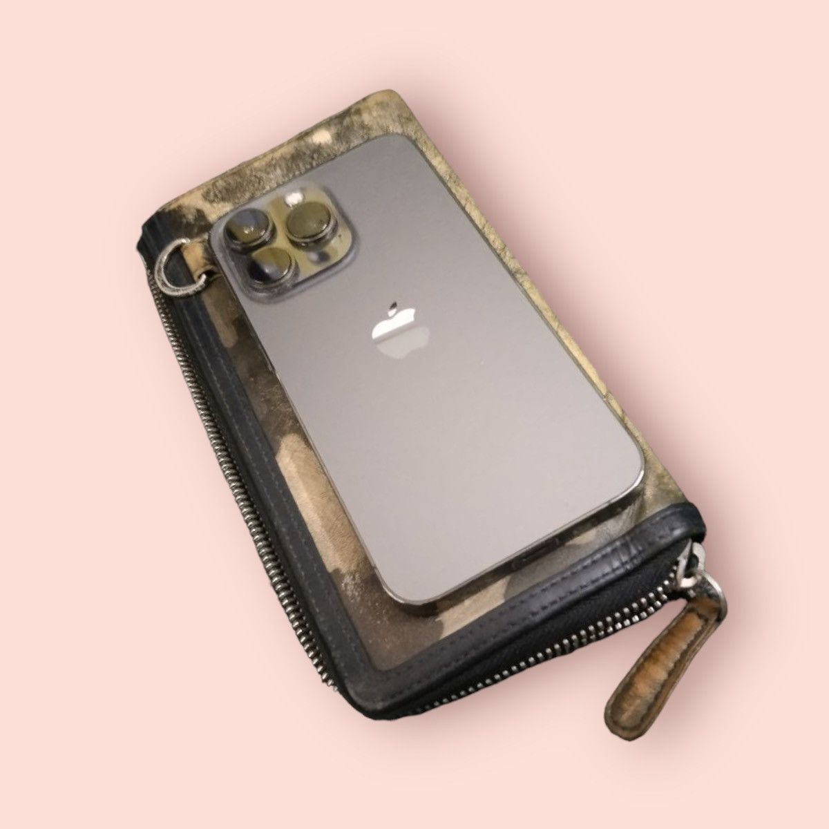 Takeo Kikuchi × Vintage TAKEO KIKUCHI CAMO PRINTED LONG WALLET (CALF SKIN) Size ONE SIZE - 19 Thumbnail
