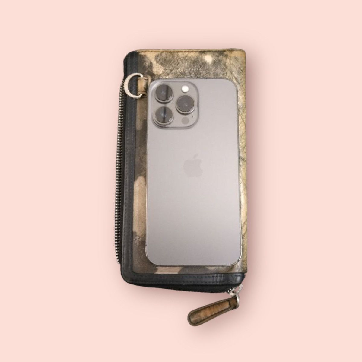 Takeo Kikuchi × Vintage TAKEO KIKUCHI CAMO PRINTED LONG WALLET (CALF SKIN) Size ONE SIZE - 17 Thumbnail