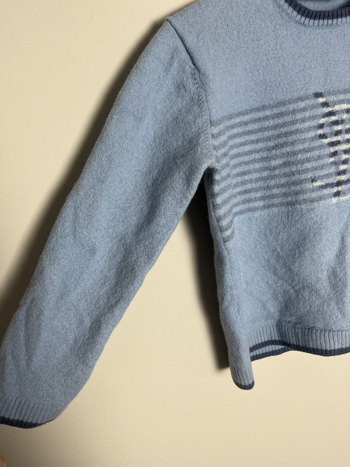 Yves Saint Laurent VINTAGE YVES SAINT LAURENT BIG LOGO WOOL SWEATER Size US XS / EU 42 / 0 - 5 Thumbnail