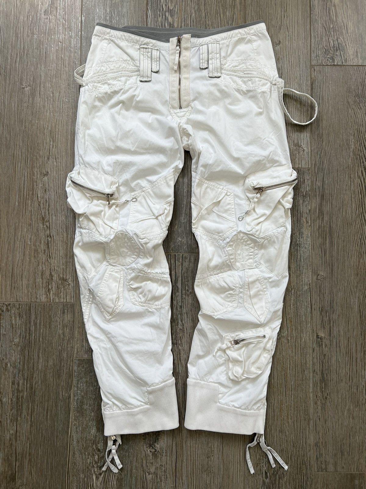 Pantalon Girbaud Vintage Bleu Marine à étoiles Métal - Taille 42 FR - Occasion Très Bon état