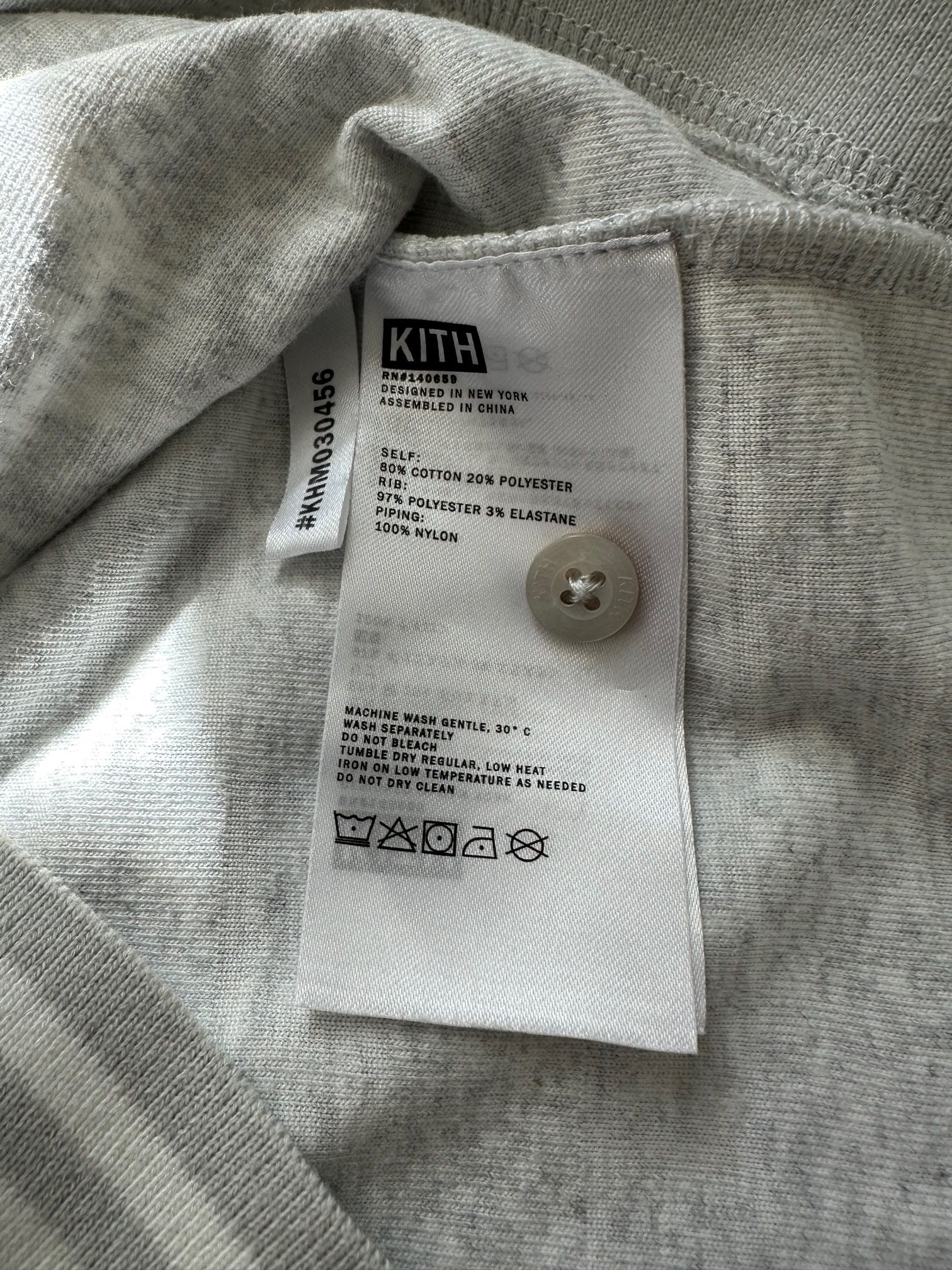 Kith Kith Graham 'Light Heather Grey' Size US S / EU 44-46 / 1 - 3 Thumbnail