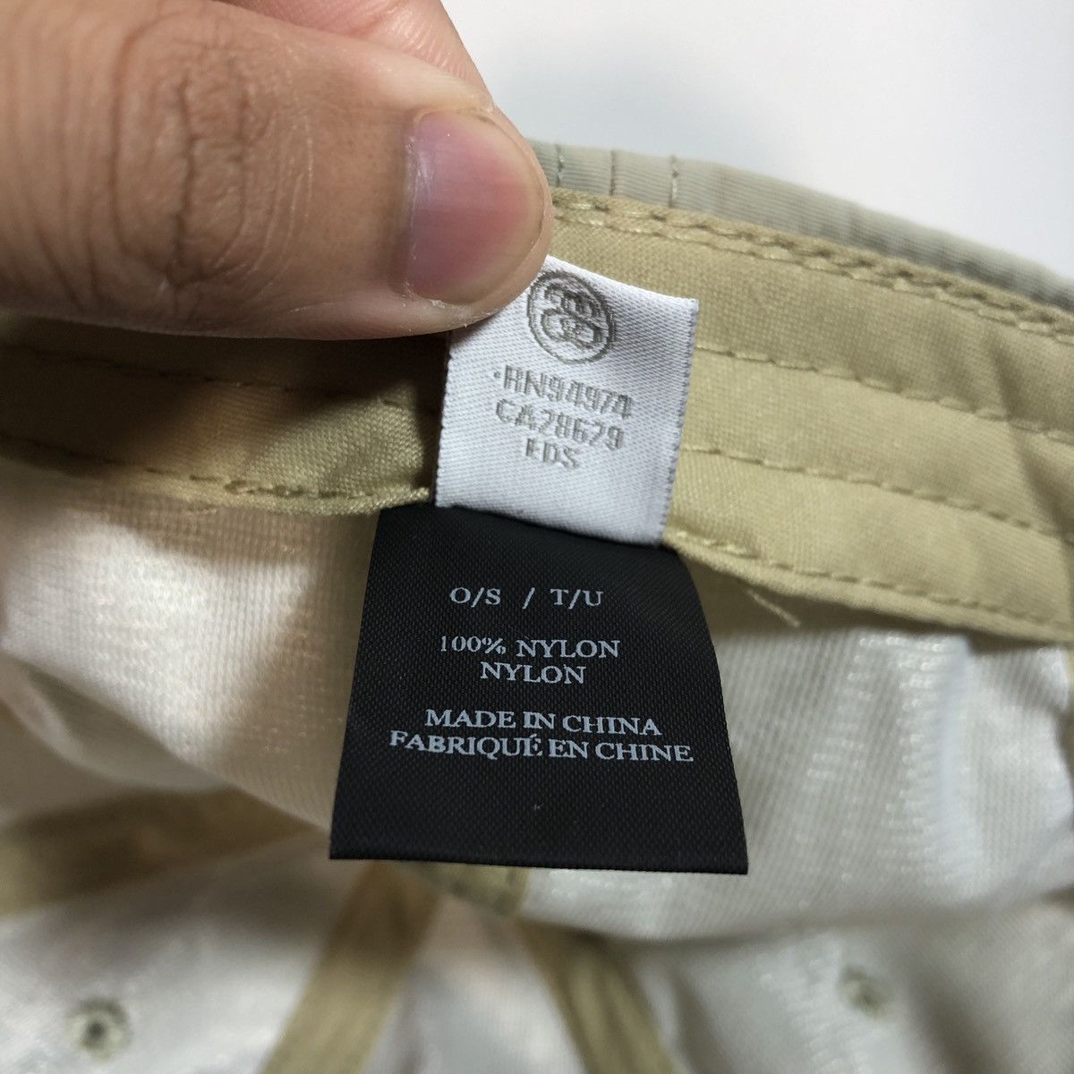 Stussy × Vintage Stussy Reggie Tech Low Pro Cap Size ONE SIZE - 5 Thumbnail
