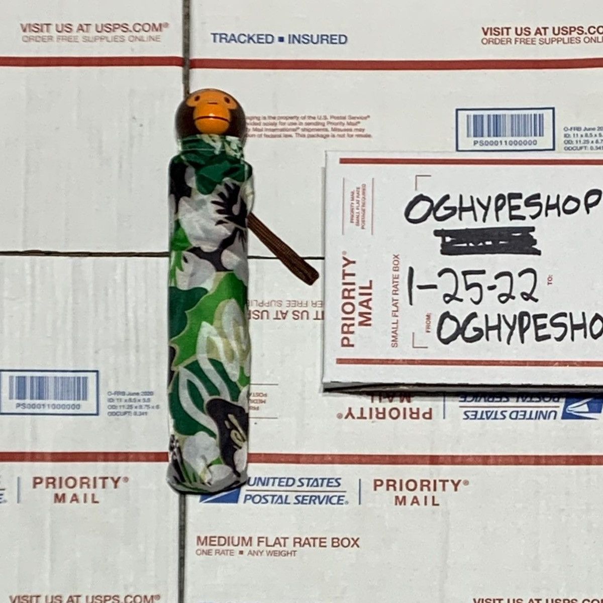 Bape 2008 Bape Milo Camo Umbrella Size ONE SIZE - 1 Thumbnail