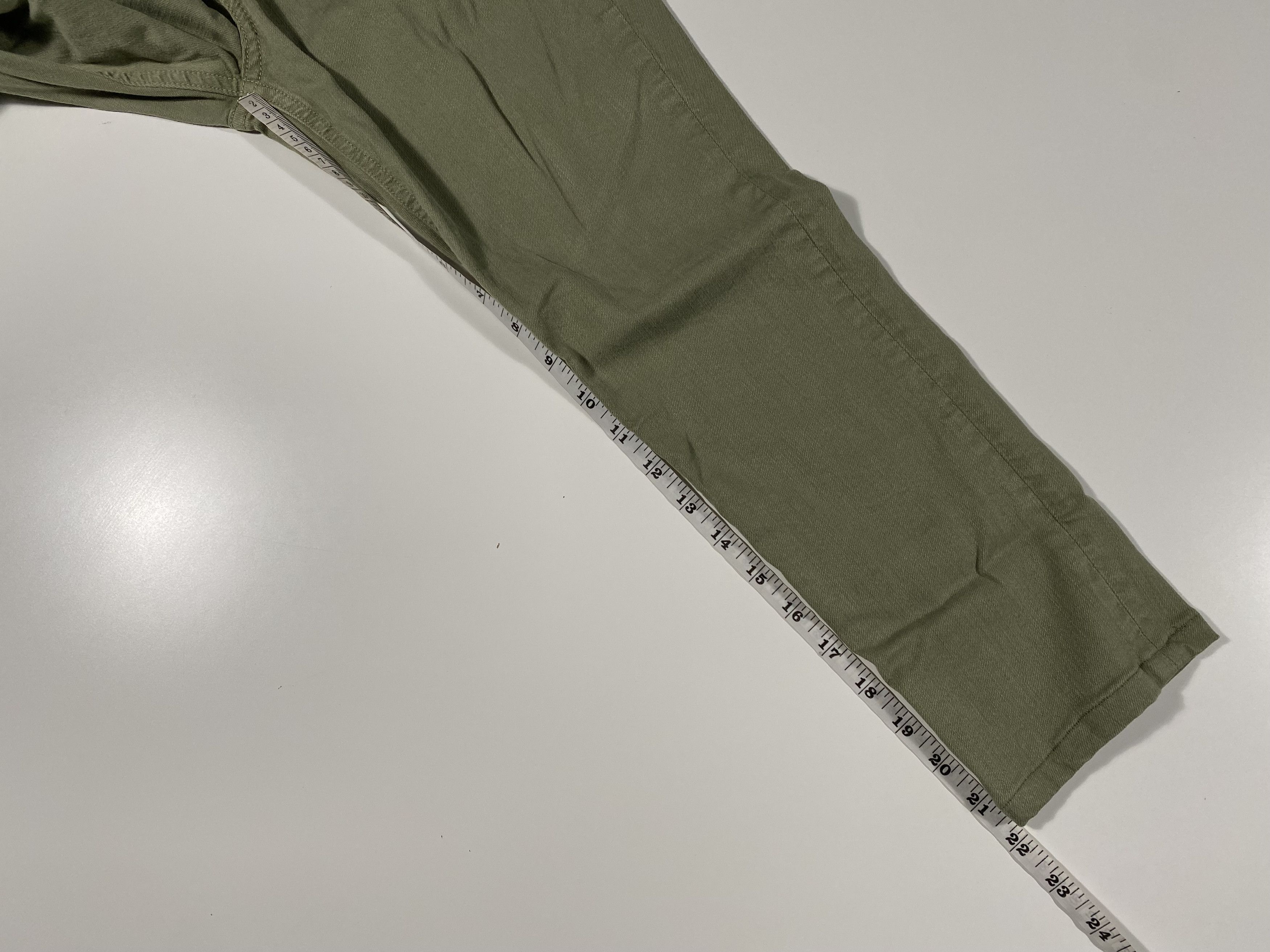 Rag & Bone Rag & Bone High Rise Skinny Jeans Sage colourway 27x22 Size 27" / US 4 / IT 40 - 10 Thumbnail