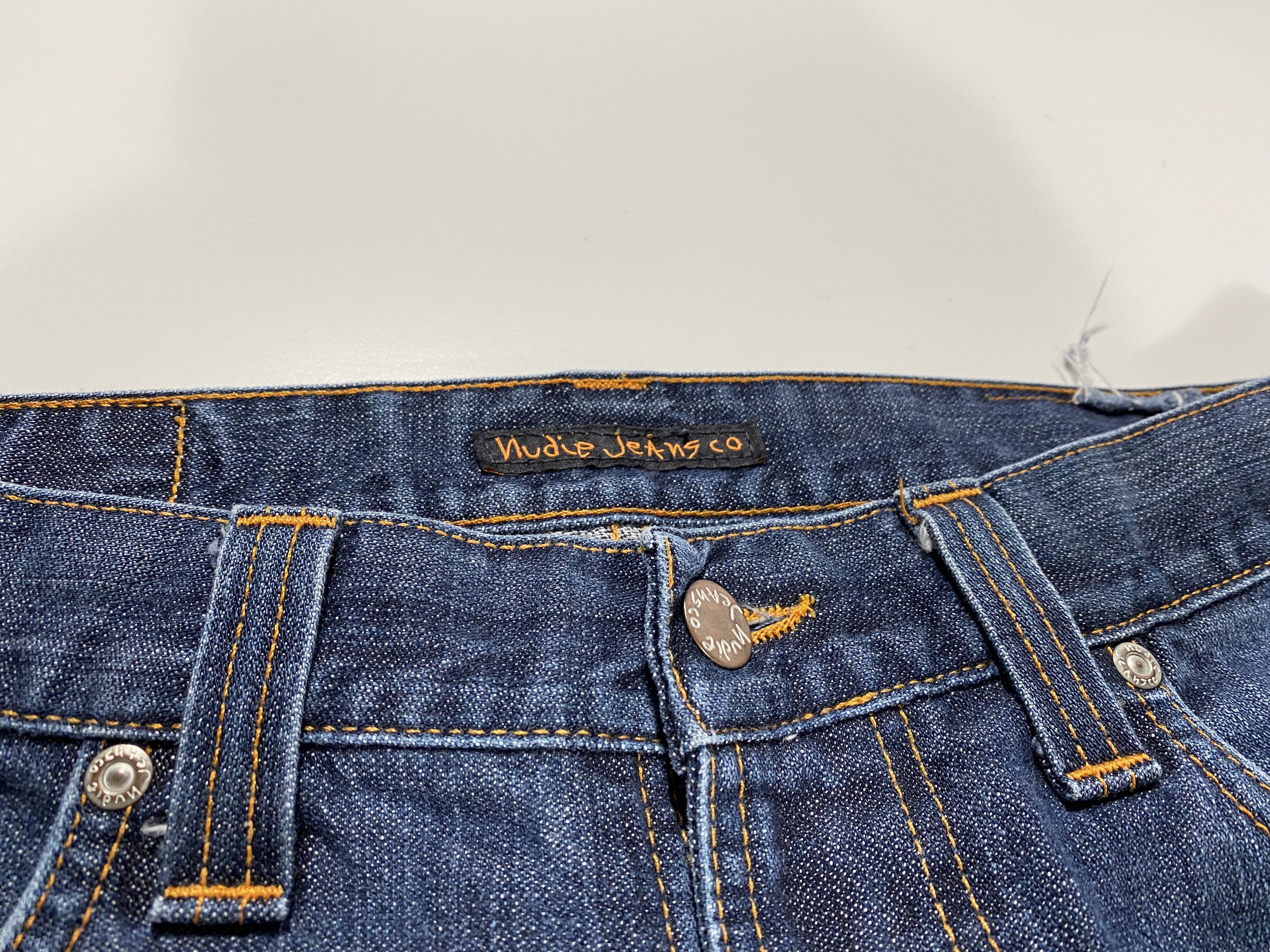 Nudie Jeans Nudie Jeans Slim Jim Dry Broken Twill jeans 32x28 Size US 32 / EU 48 - 3 Thumbnail