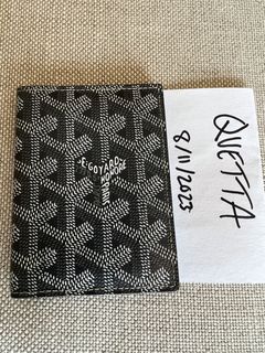 Goyard Saint Marc Card Holder Black