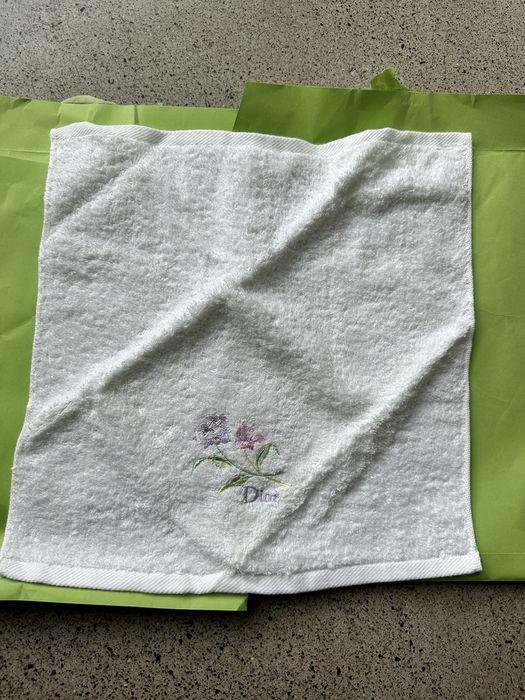 Dior Vintage Bundle Of Two Dior Hand Towels for face Grailed