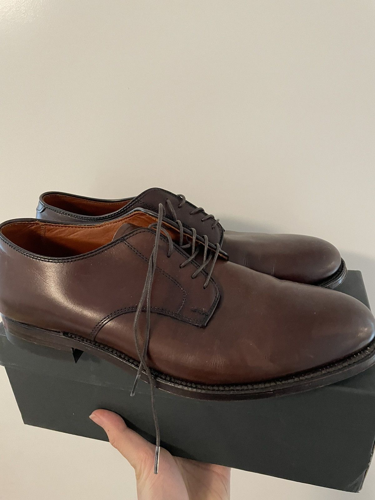 image of Alden 25361 Byrnes Chromexcel Brown 10.5D Us Shoes, Men's