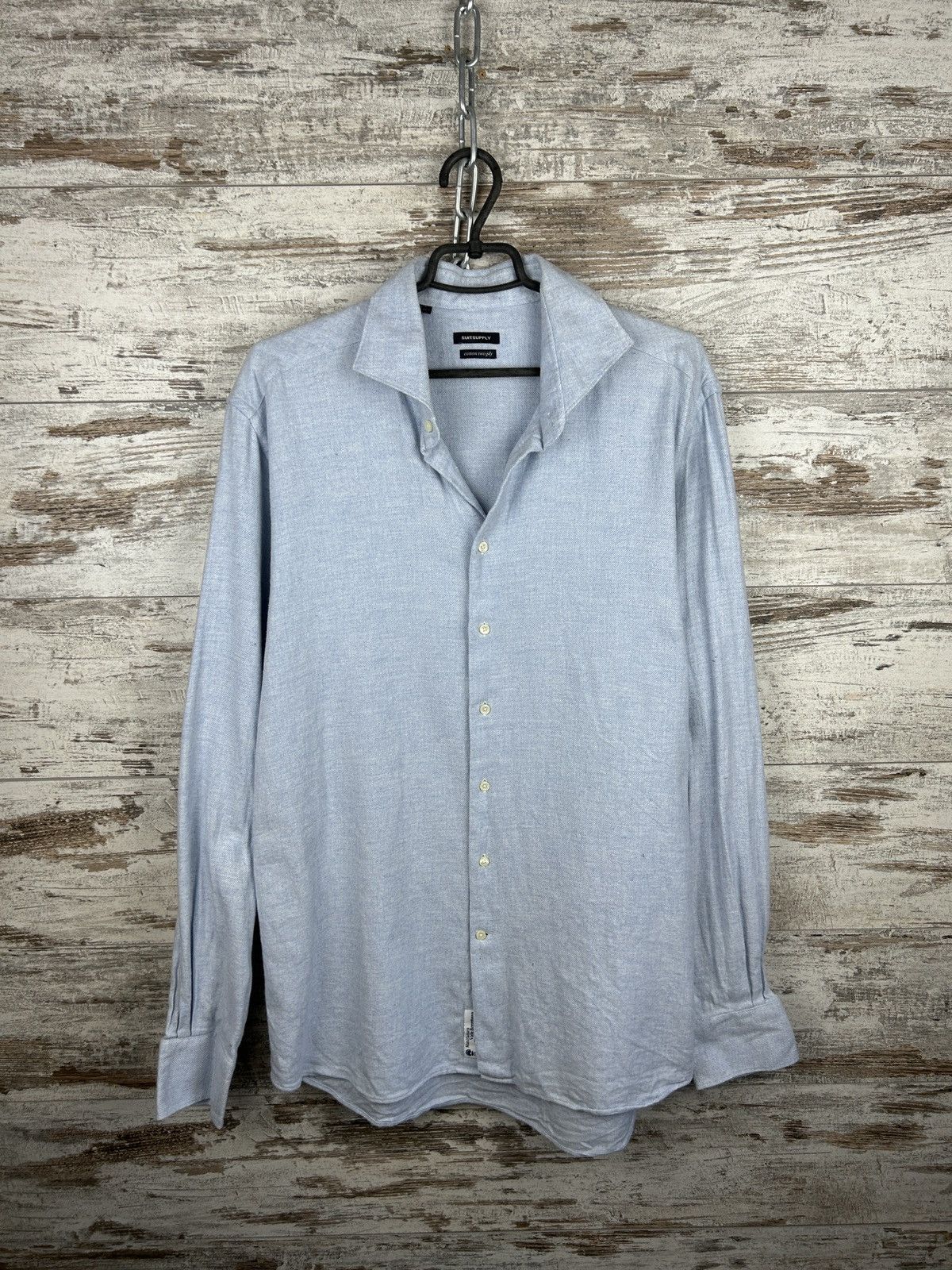 Suitsupply Mens Vintage Suitsupply Shirt button up Luxury Size US L / EU 52-54 / 3 - 1 Thumbnail