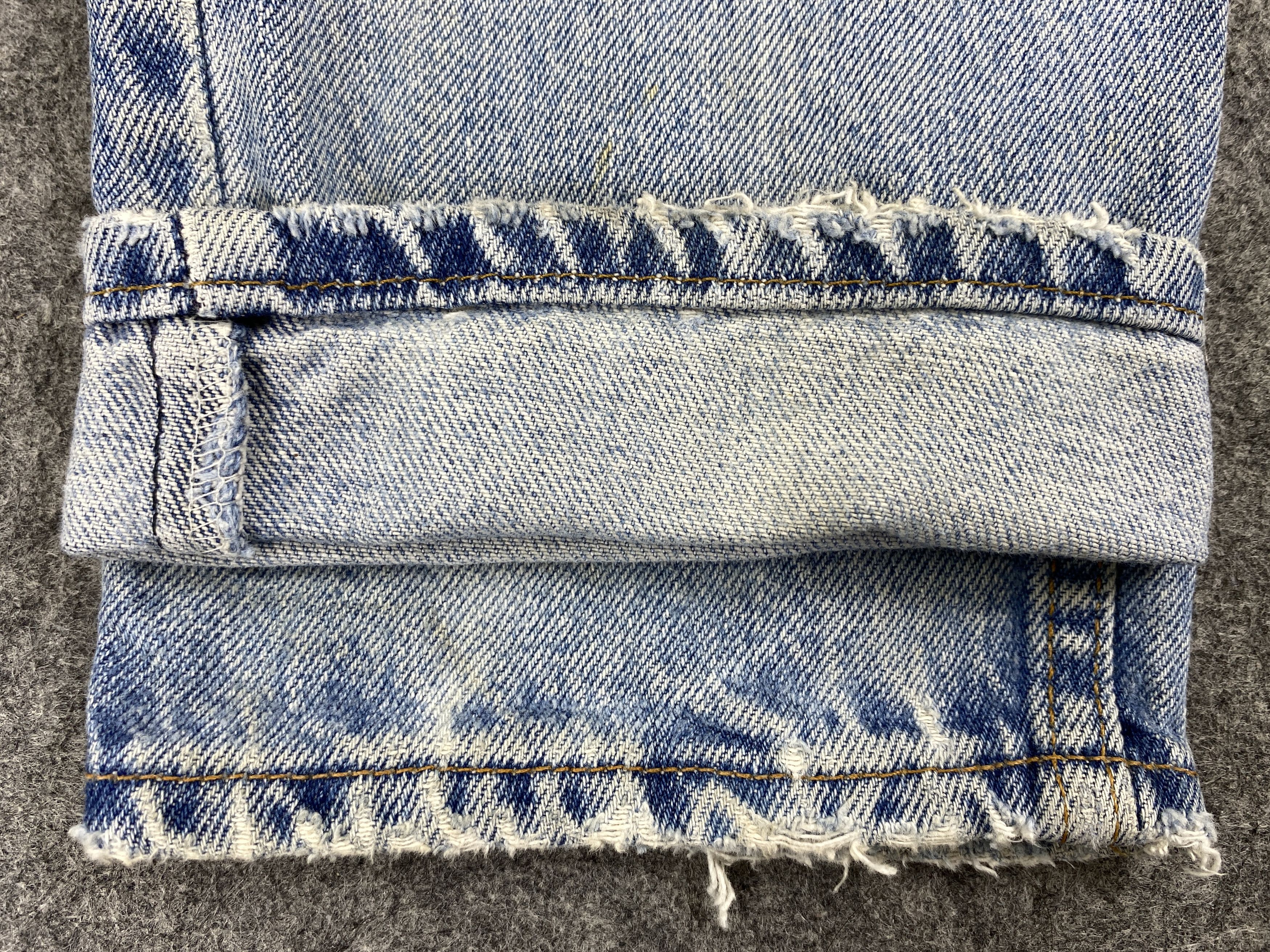 Levi's Light Blue Wash Vintage Levi's 512 Slim 31x32 Denim -JN1262 Size US 31 - 11 Thumbnail