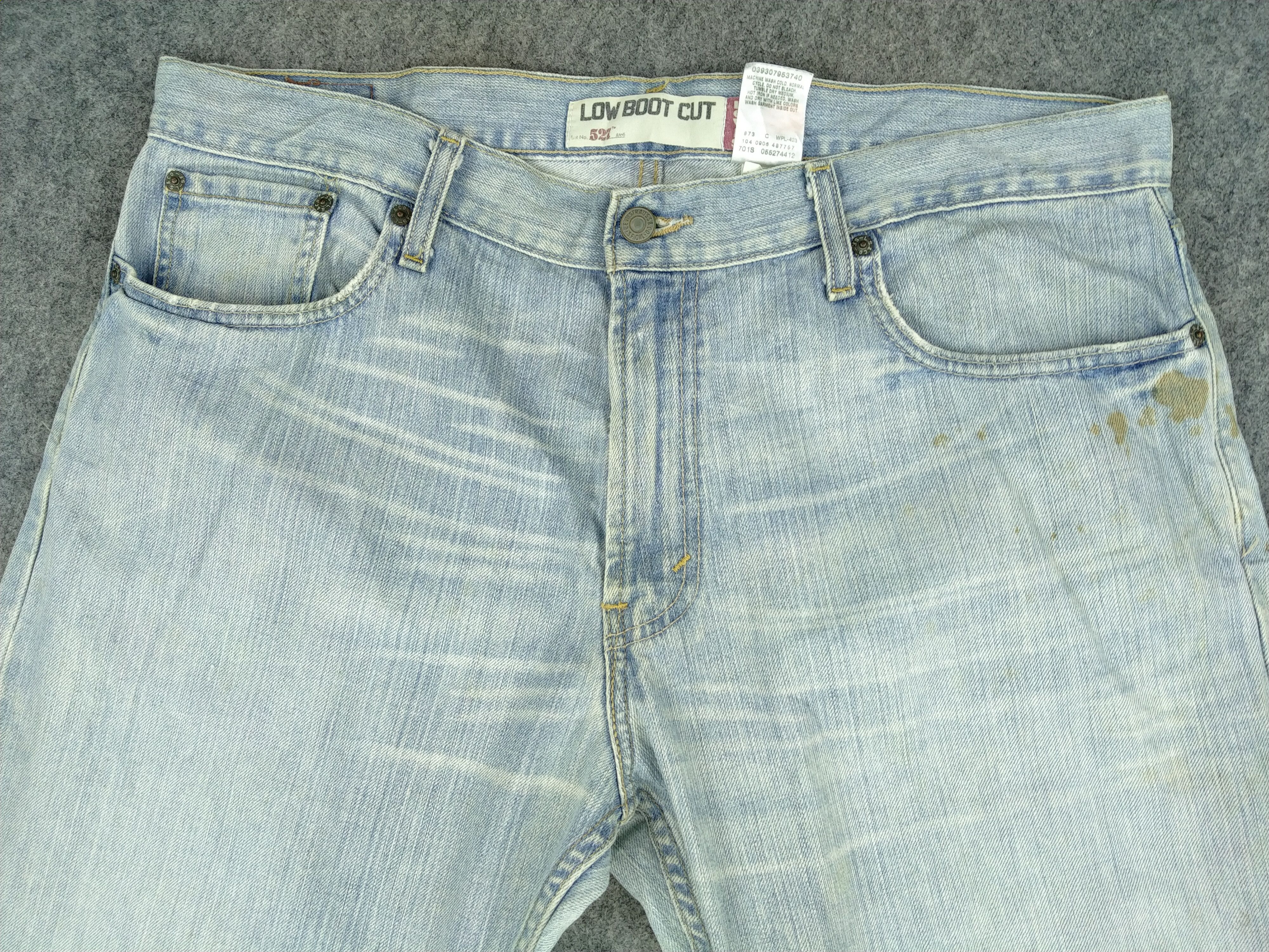Levi's Vintage Levi's 527 Low Boot Cut Denim 38 x 31.5 -JN561 Size US 38 / EU 54 - 3 Thumbnail