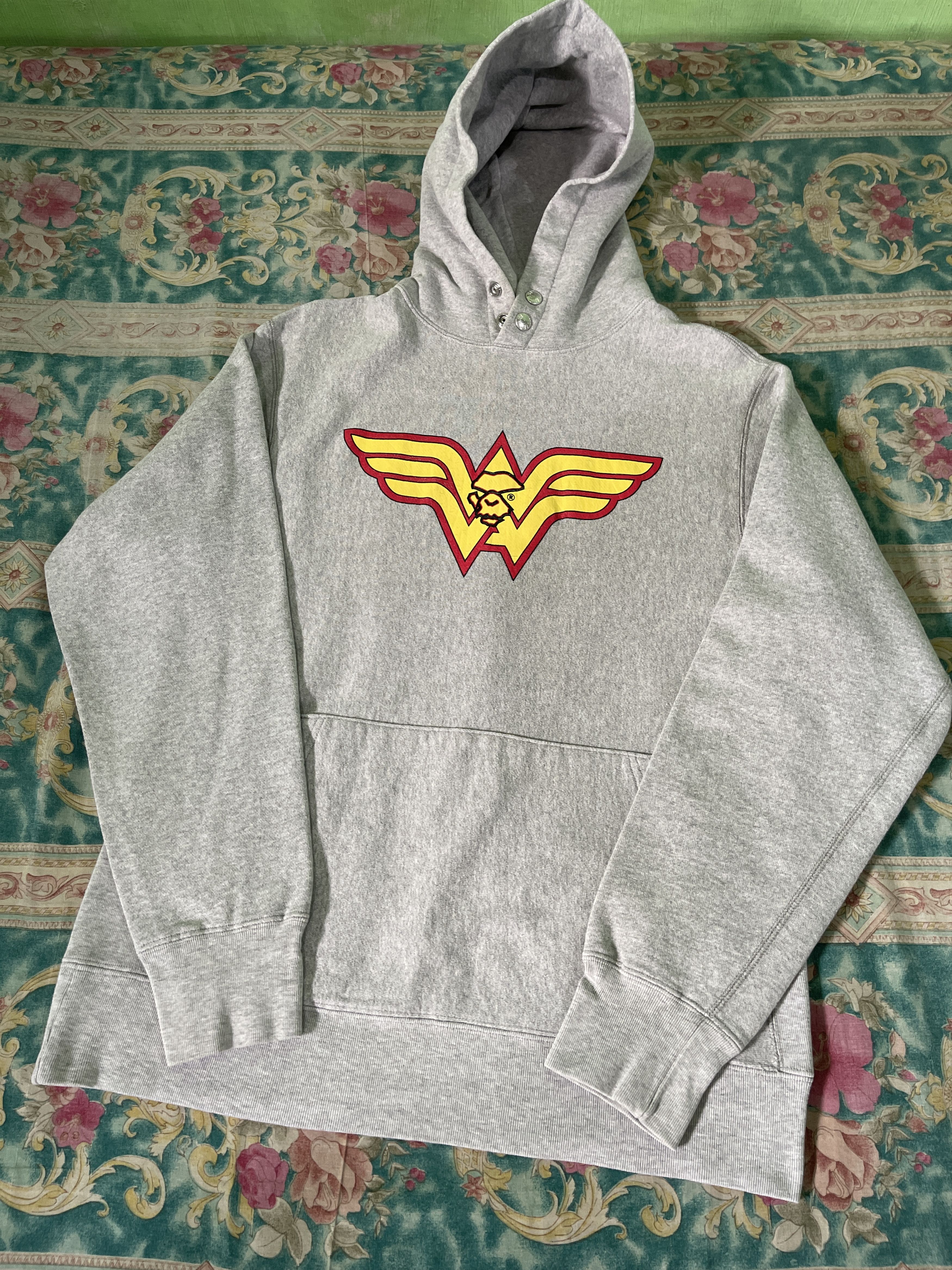 Bape Wonder Woman Pullover Hoodie Size US S / EU 44-46 / 1 - 2 Thumbnail