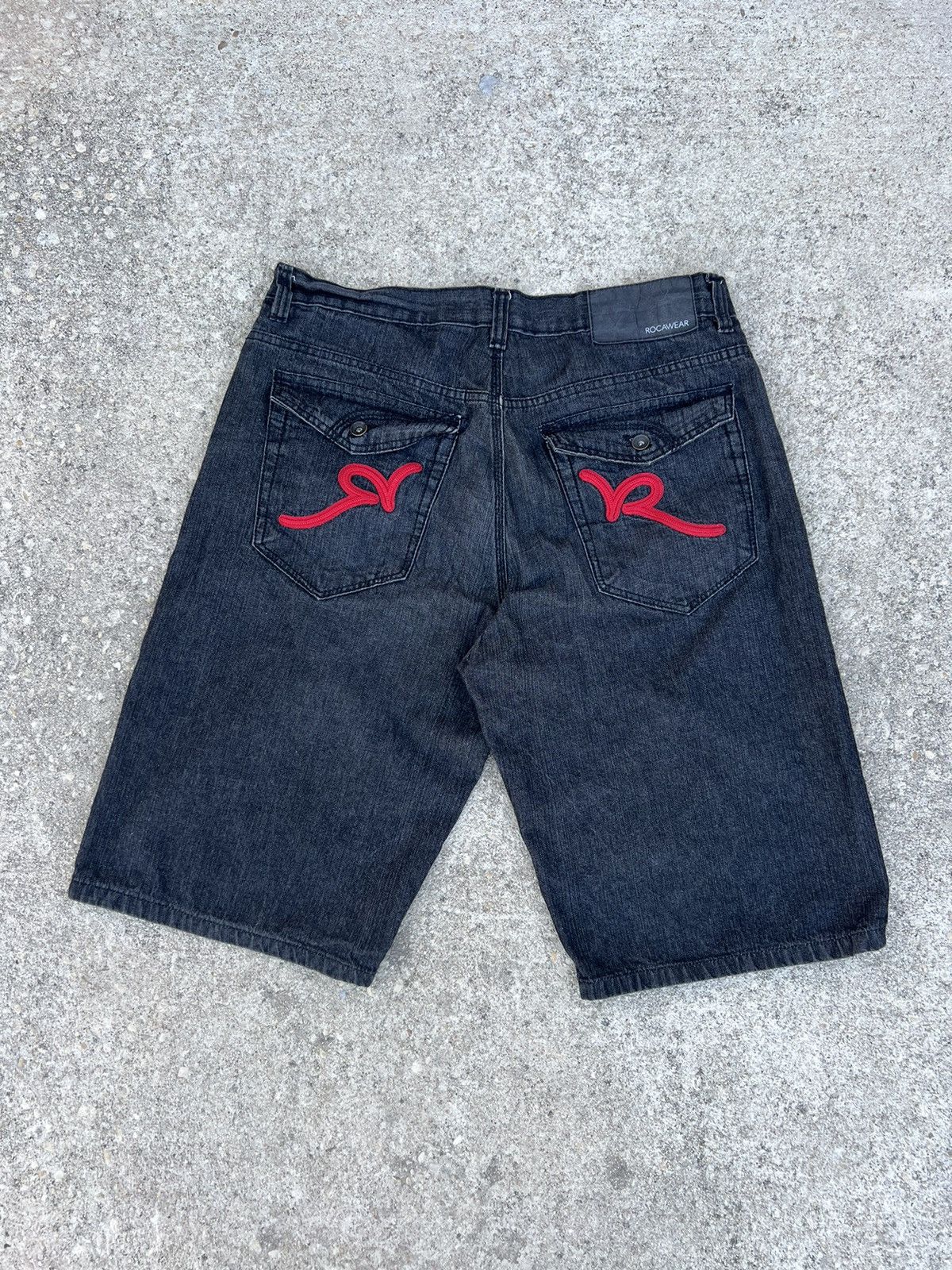 Vintage Vintage Y2K Rocawear Jean Shorts | Grailed