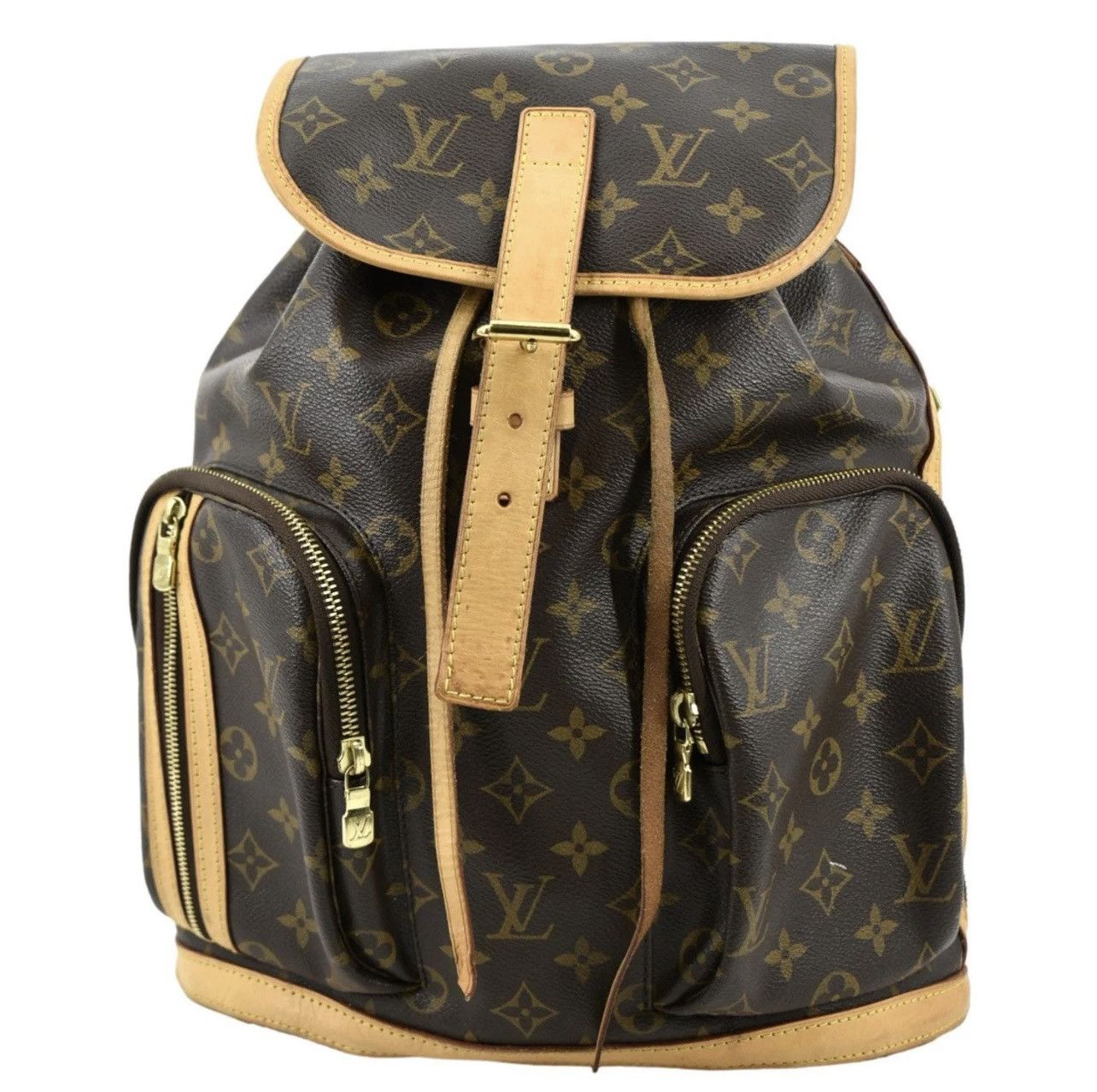 Louis Vuitton, Bags, Louis Vuitton Bosphore Backpack Brown Canvas  Discontinued