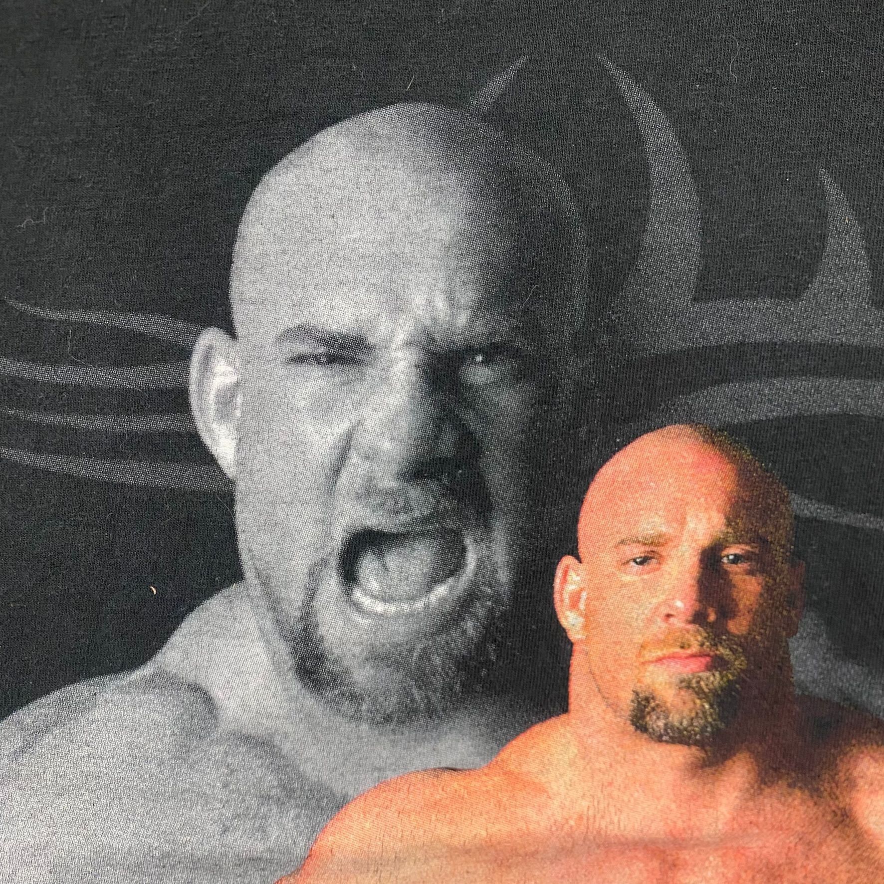 Vintage Vintage 90s Essential WCW Goldberg Wrestling T-Shirt Size US L / EU 52-54 / 3 - 5 Thumbnail