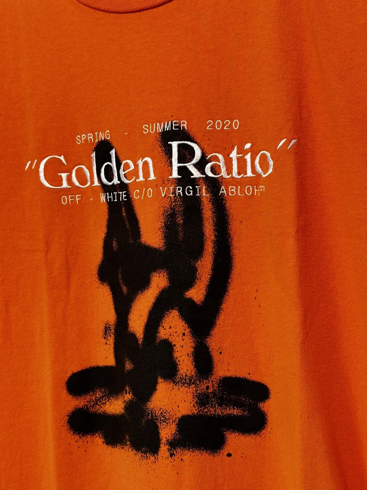 Off-White Golden Ratio Tee Size US M / EU 48-50 / 2 - 3 Thumbnail