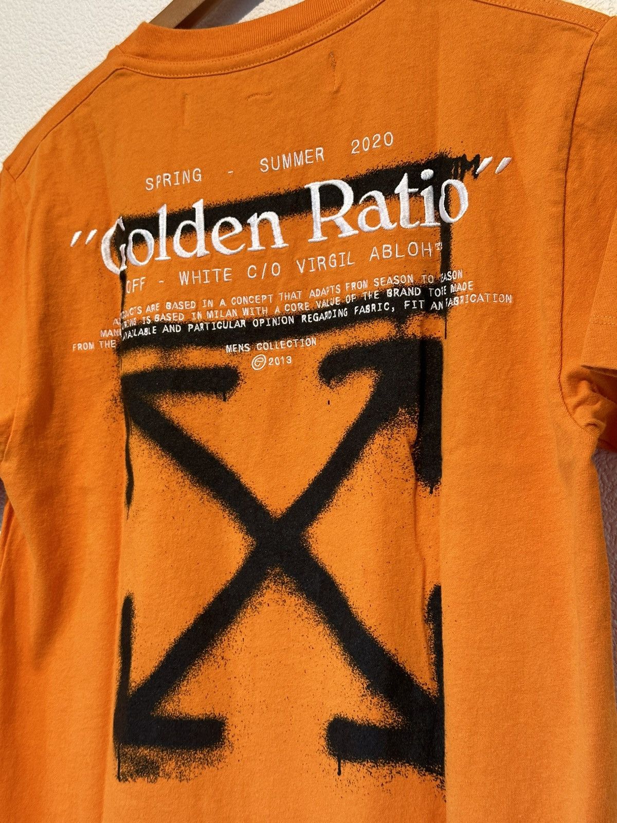 Off-White Golden Ratio Tee Size US M / EU 48-50 / 2 - 4 Thumbnail