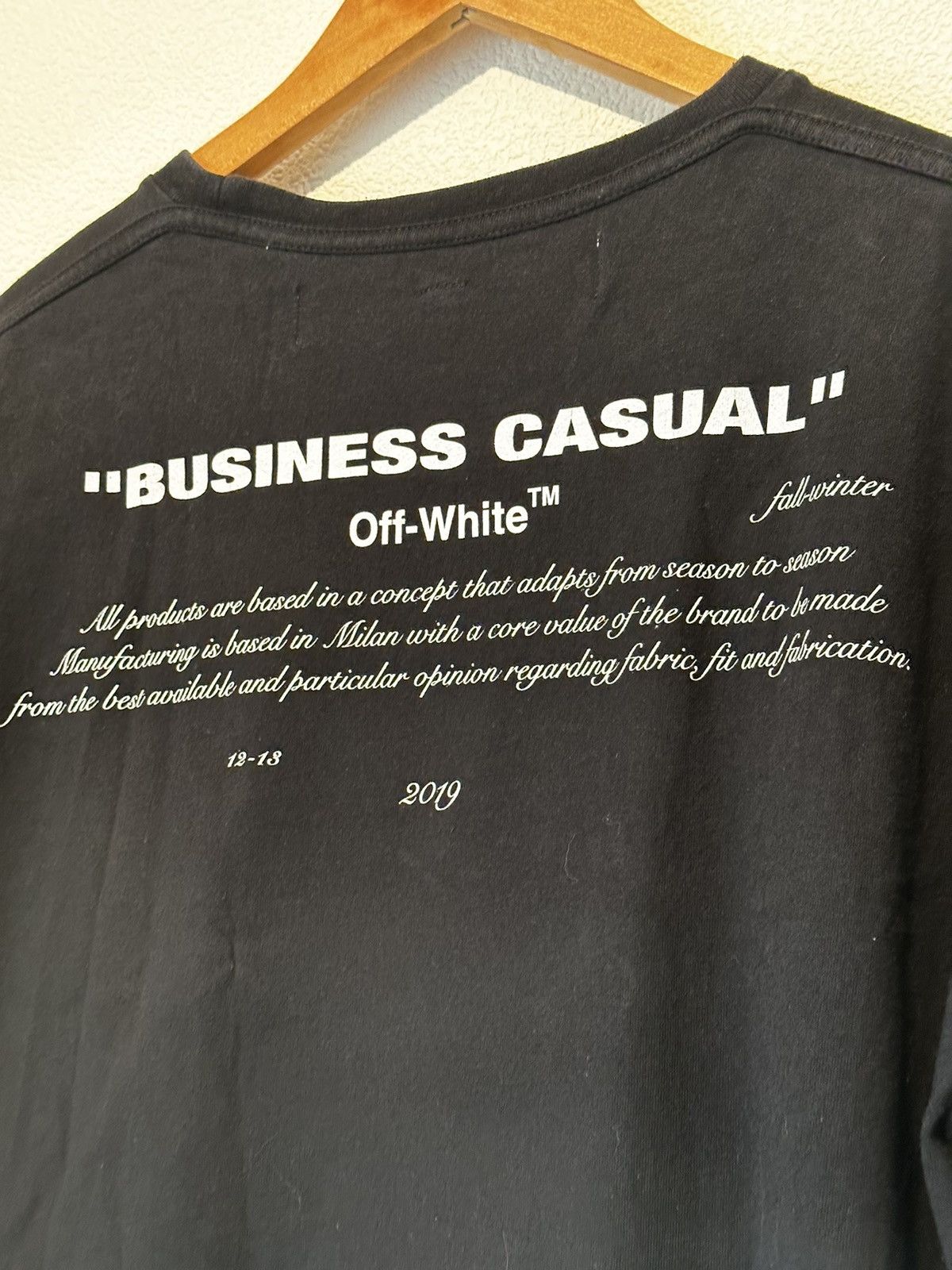 Off-White Off-White Bernini Tee Size US L / EU 52-54 / 3 - 4 Thumbnail