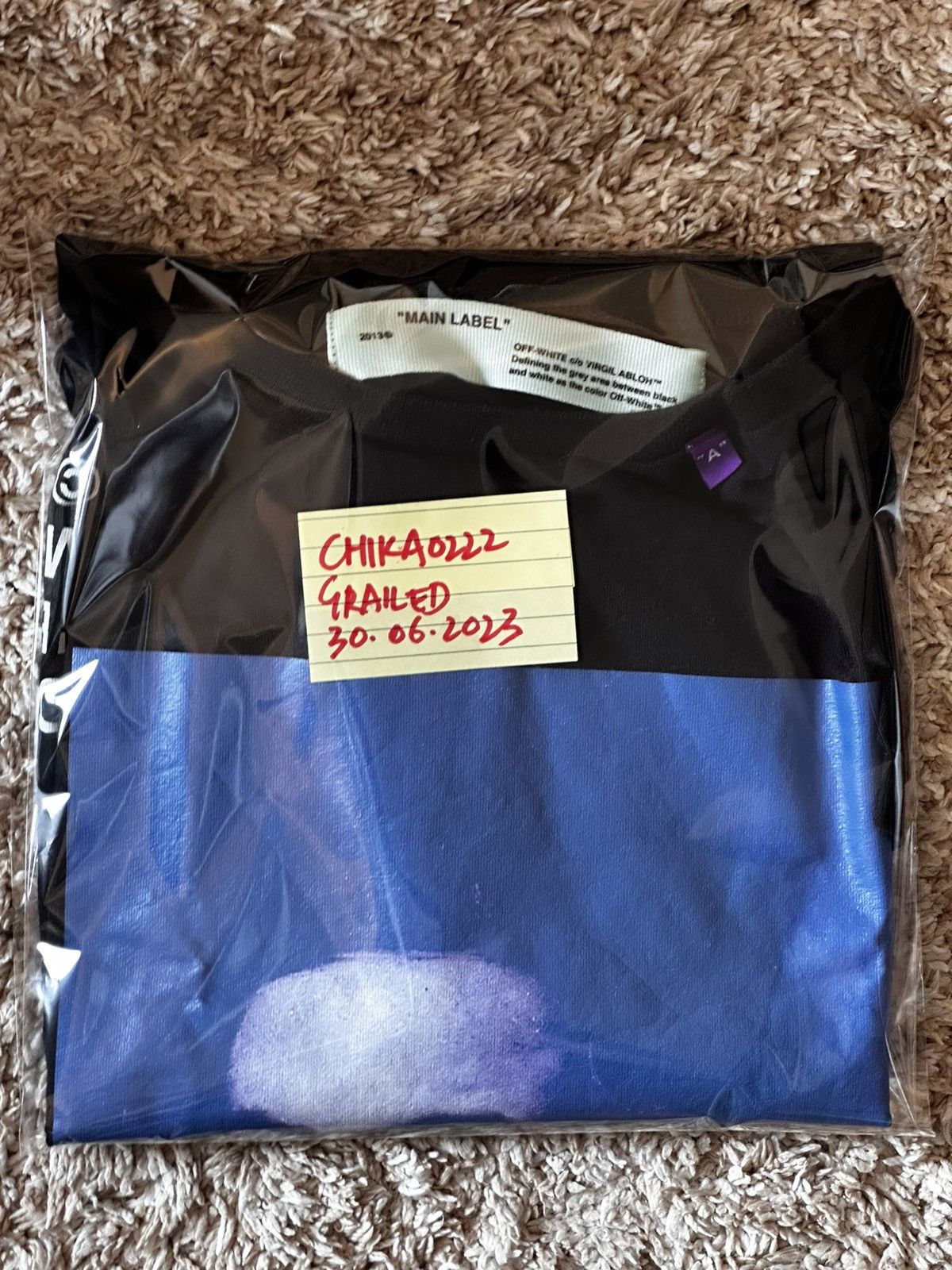 Off-White Off-White Bernini Tee Size US L / EU 52-54 / 3 - 8 Thumbnail