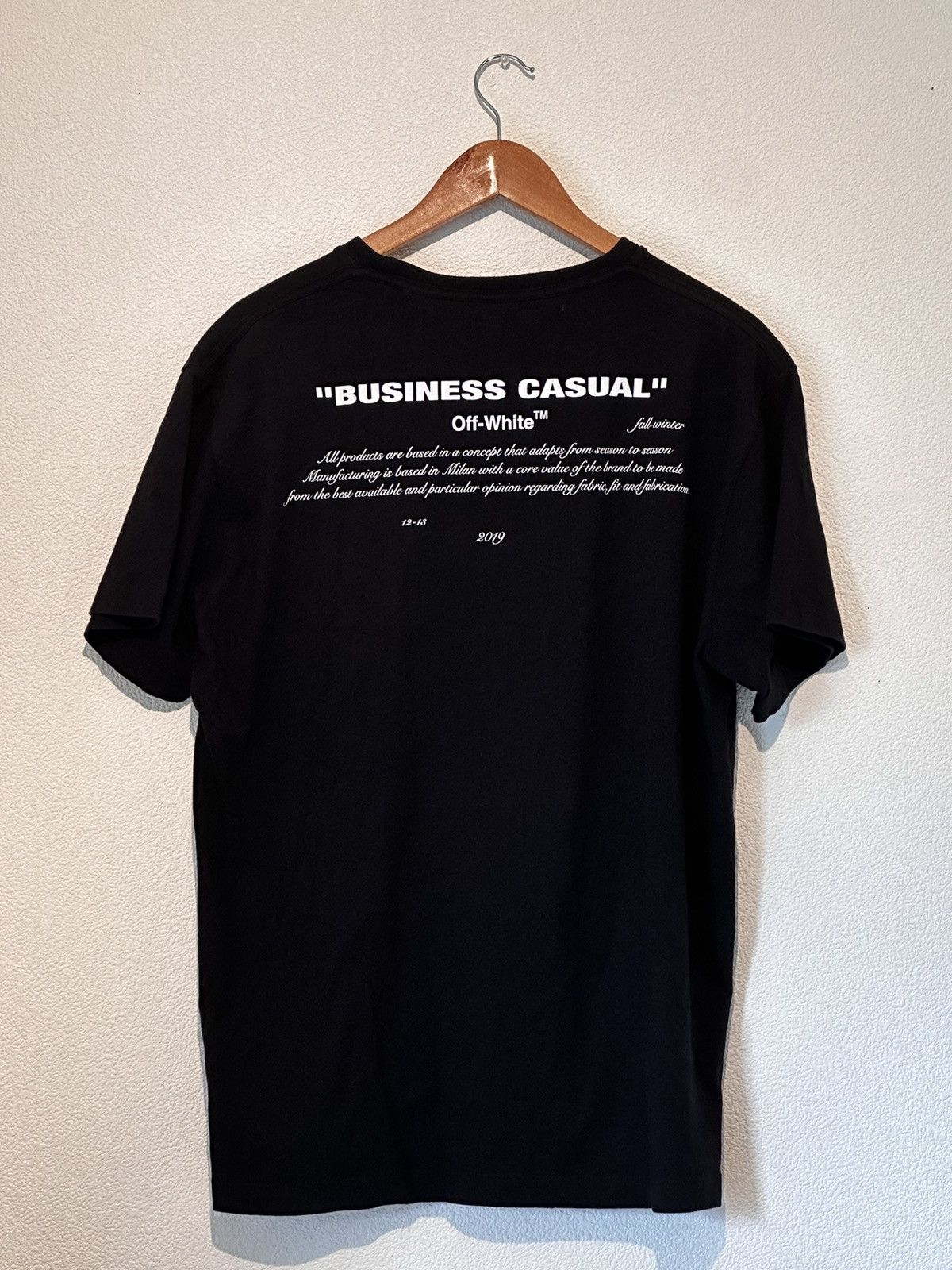 Off-White Off-White Bernini Tee Size US L / EU 52-54 / 3 - 3 Thumbnail