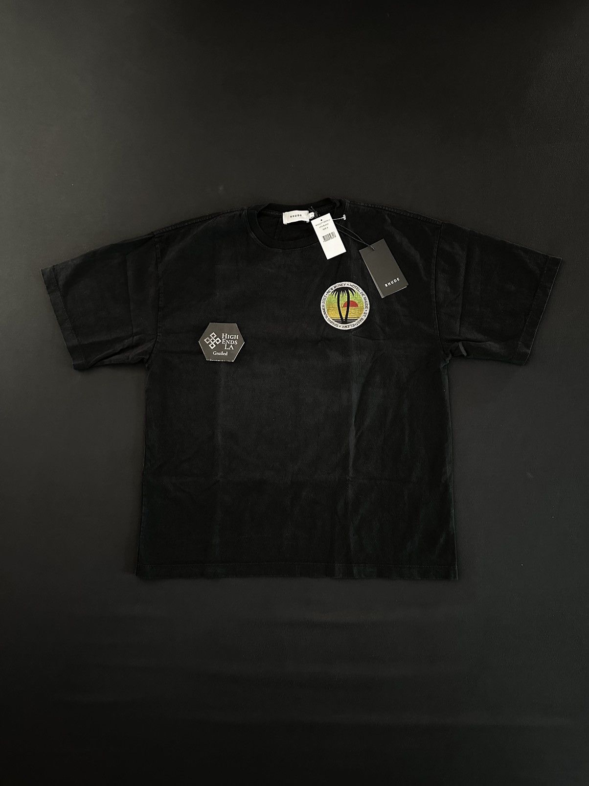 Rhude Rhude New Money Twin Palm Tee Size US M / EU 48-50 / 2 - 1 Thumbnail