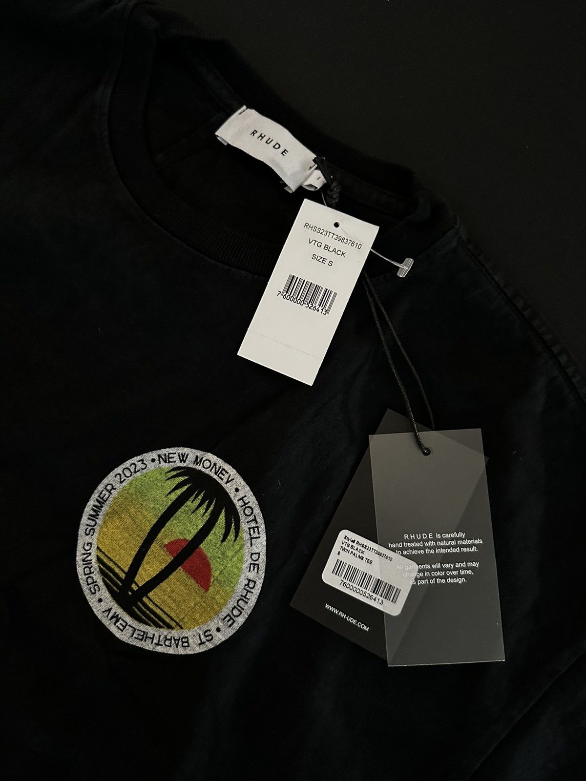Rhude Rhude New Money Twin Palm Tee Size US M / EU 48-50 / 2 - 3 Thumbnail